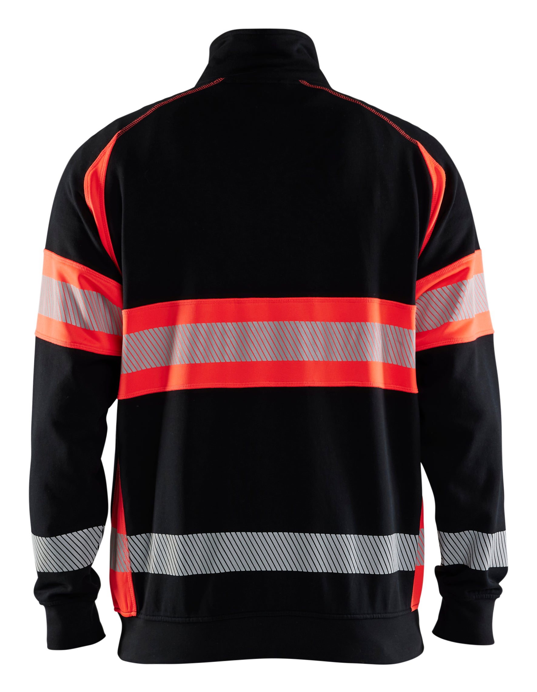 Blåkläder 3553 High vis Sweatshirt detalje med logo