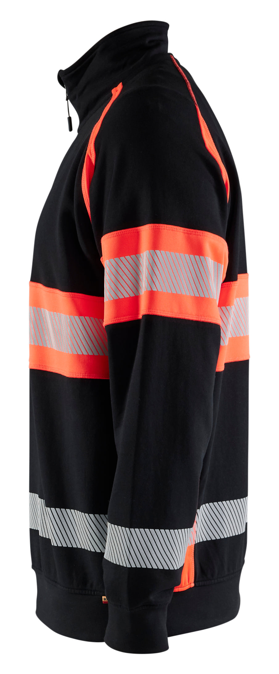 Blåkläder 3553 High vis Sweatshirt materiale med tryk