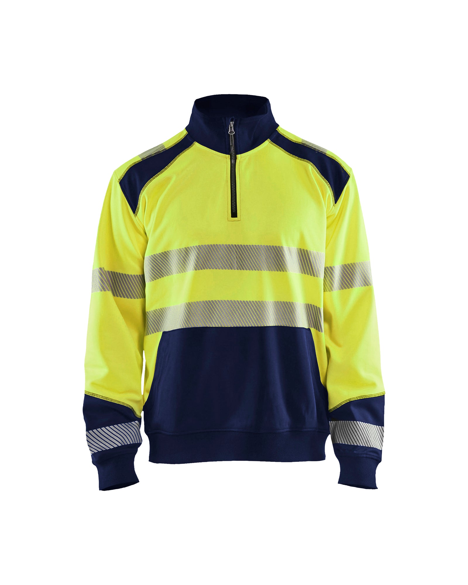 Blåkläder High Vis Sweatshirt half zip