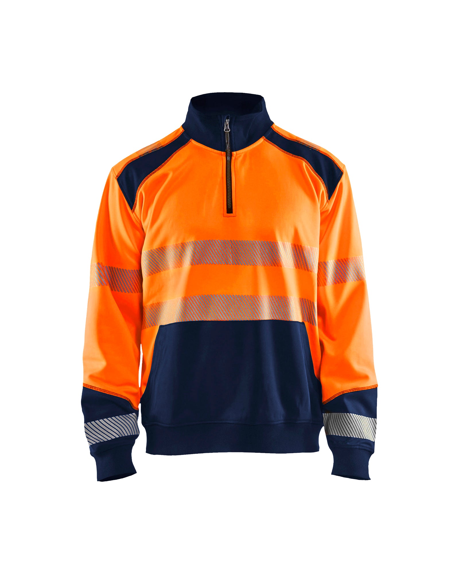 Blåkläder High Vis Sweatshirt half zip