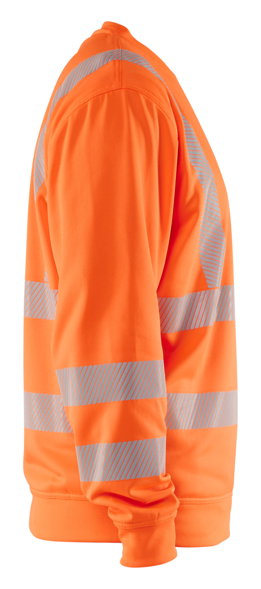 Blåkläder 3562 High vis Sweatshirt produktbillede med tryk