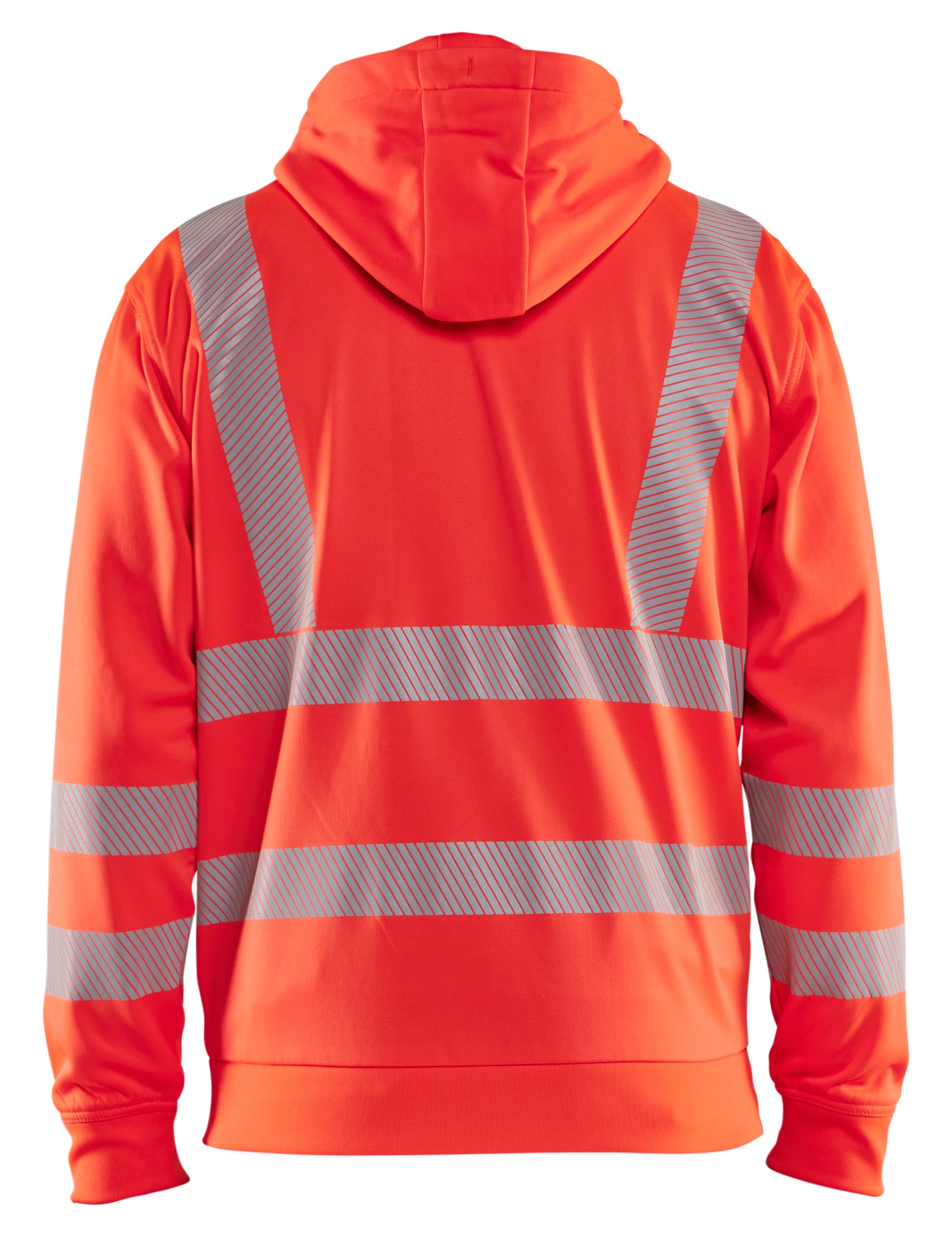 Blåkläder 3565 High vis Hættetrøje Full zip materiale med logo