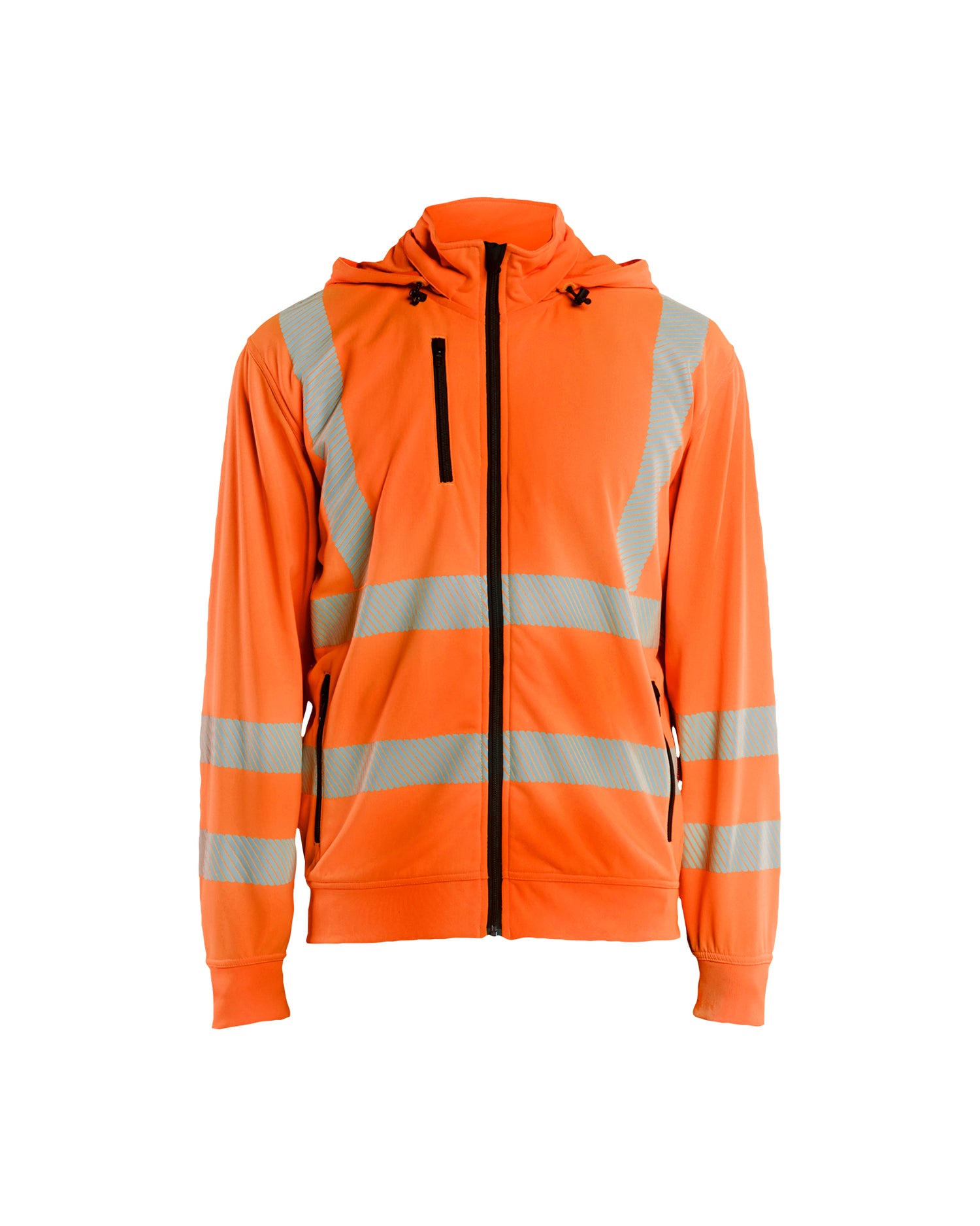 Blåkläder 3573 High Vis Sweatshirt med aftagelig hætte, High Vis Orange