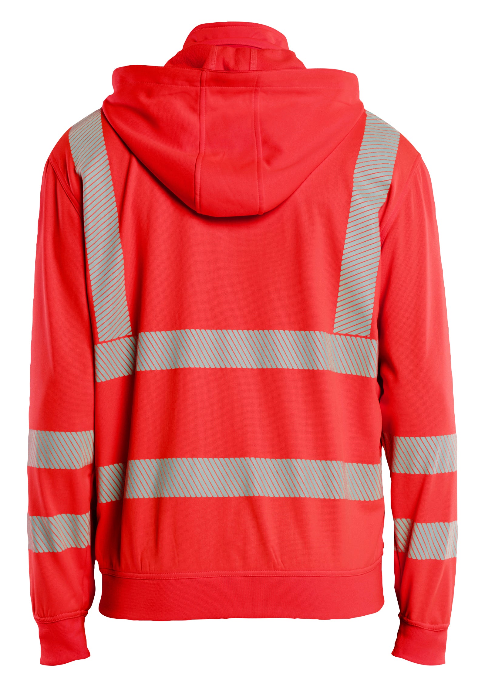 Blåkläder 3573 High Vis Sweatshirt med aftagelig hætte materiale med logo