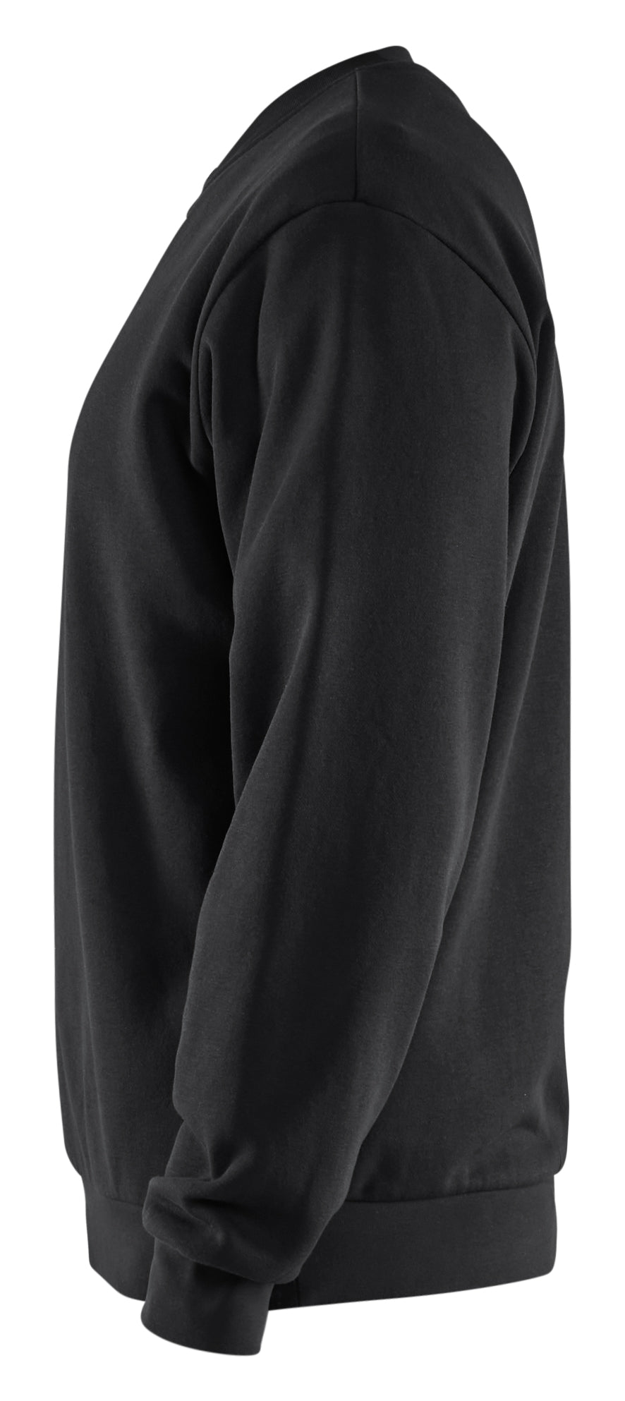 Blåkläder 3585 Sweatshirt nærbillede med tryk