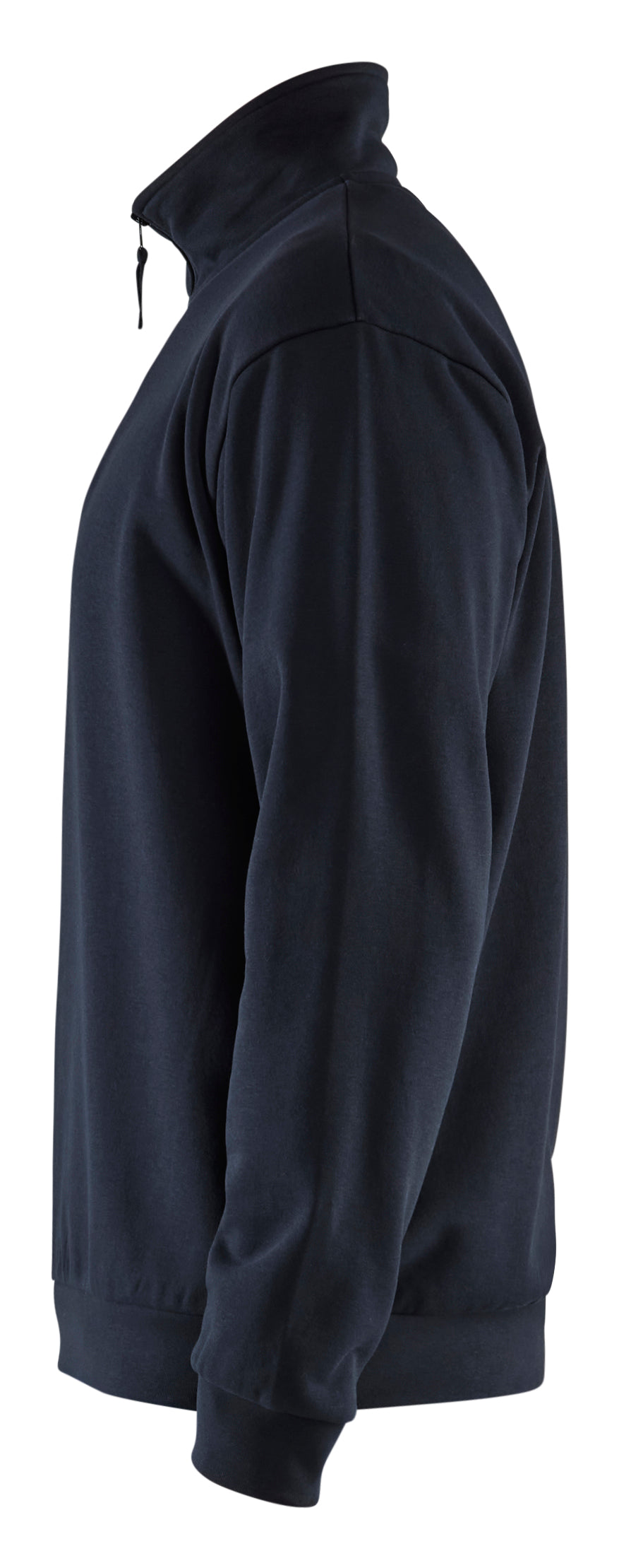 Blåkläder 3587 Sweatshirt Half zip produktfoto med tryk