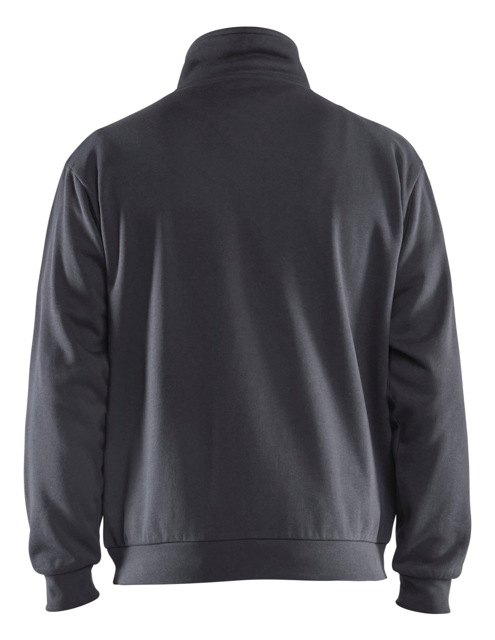 Blåkläder 3587 Sweatshirt Half zip nærbillede med logo