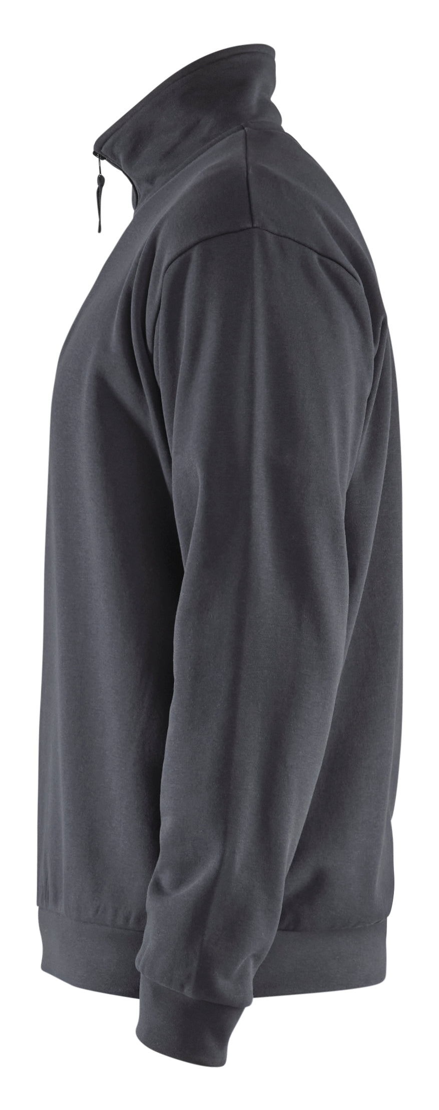 Blåkläder 3587 Sweatshirt Half zip produktbillede med tryk