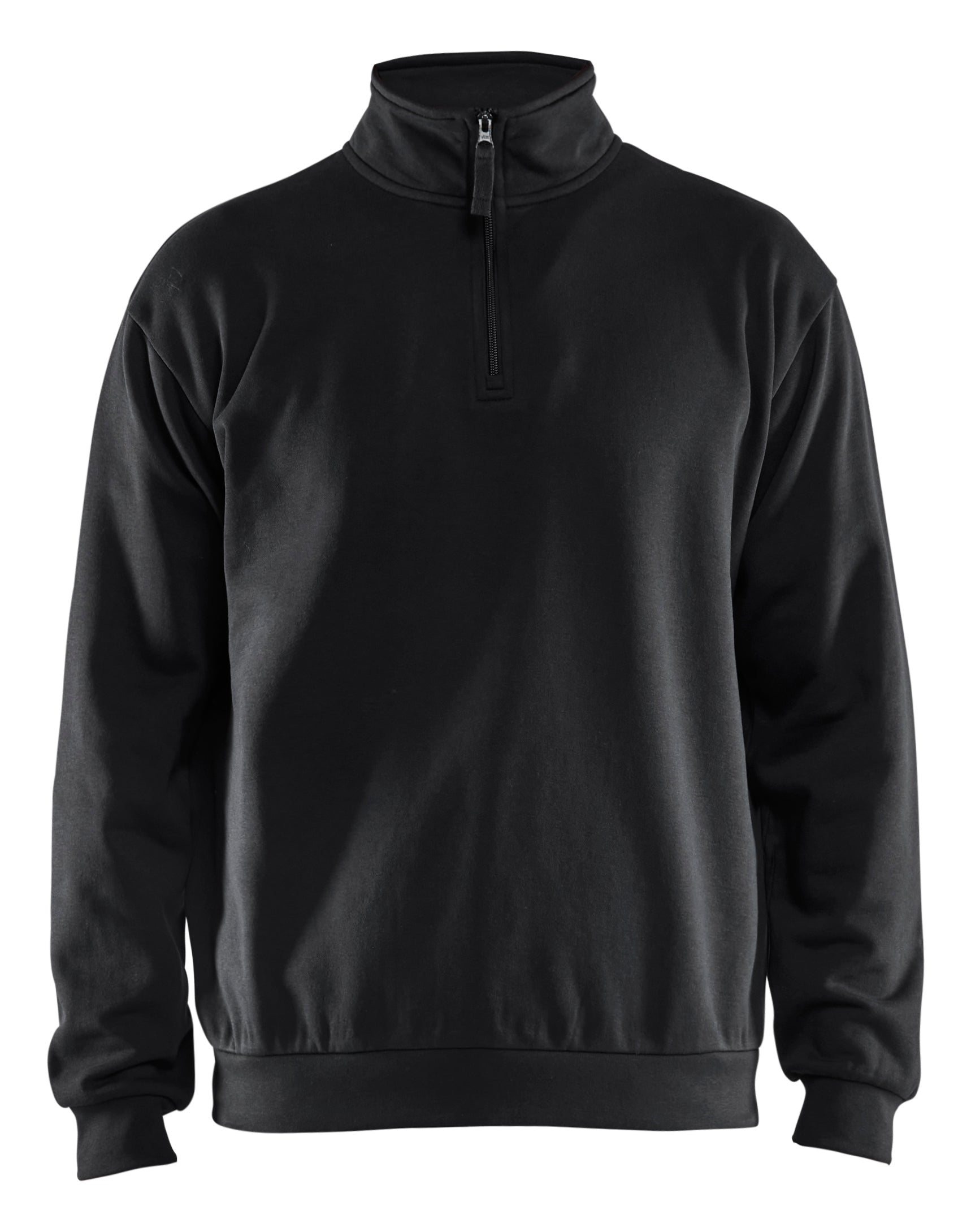 Blåkläder 3587 Sweatshirt Half zip detalje med firmalogo