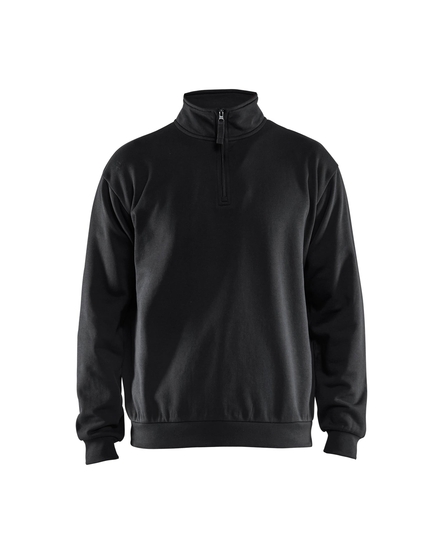 Blåkläder 3587 Sweatshirt Half zip, Sort
