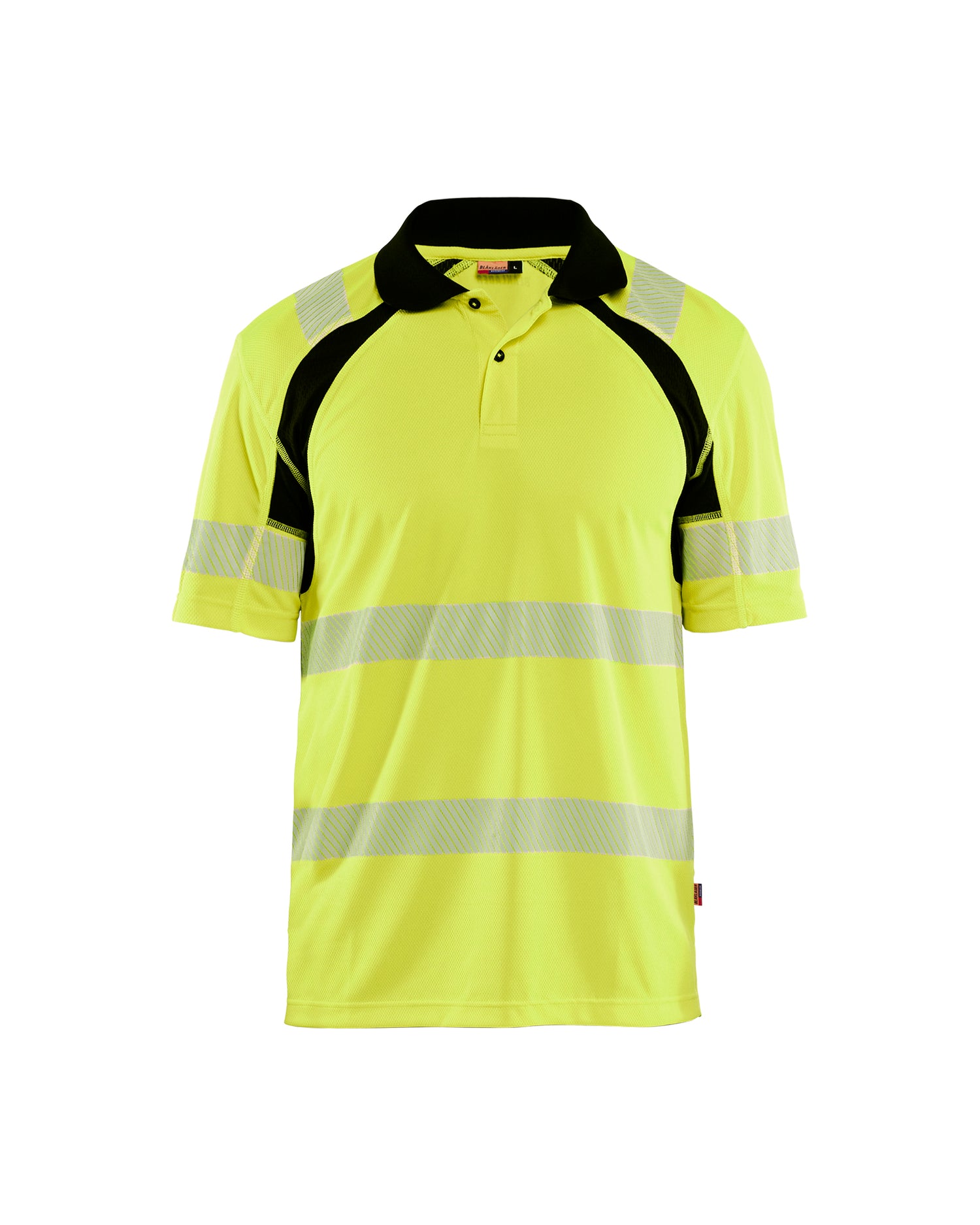 Blåkläder 3595 High Vis poloshirt, High Vis Gul/Sort