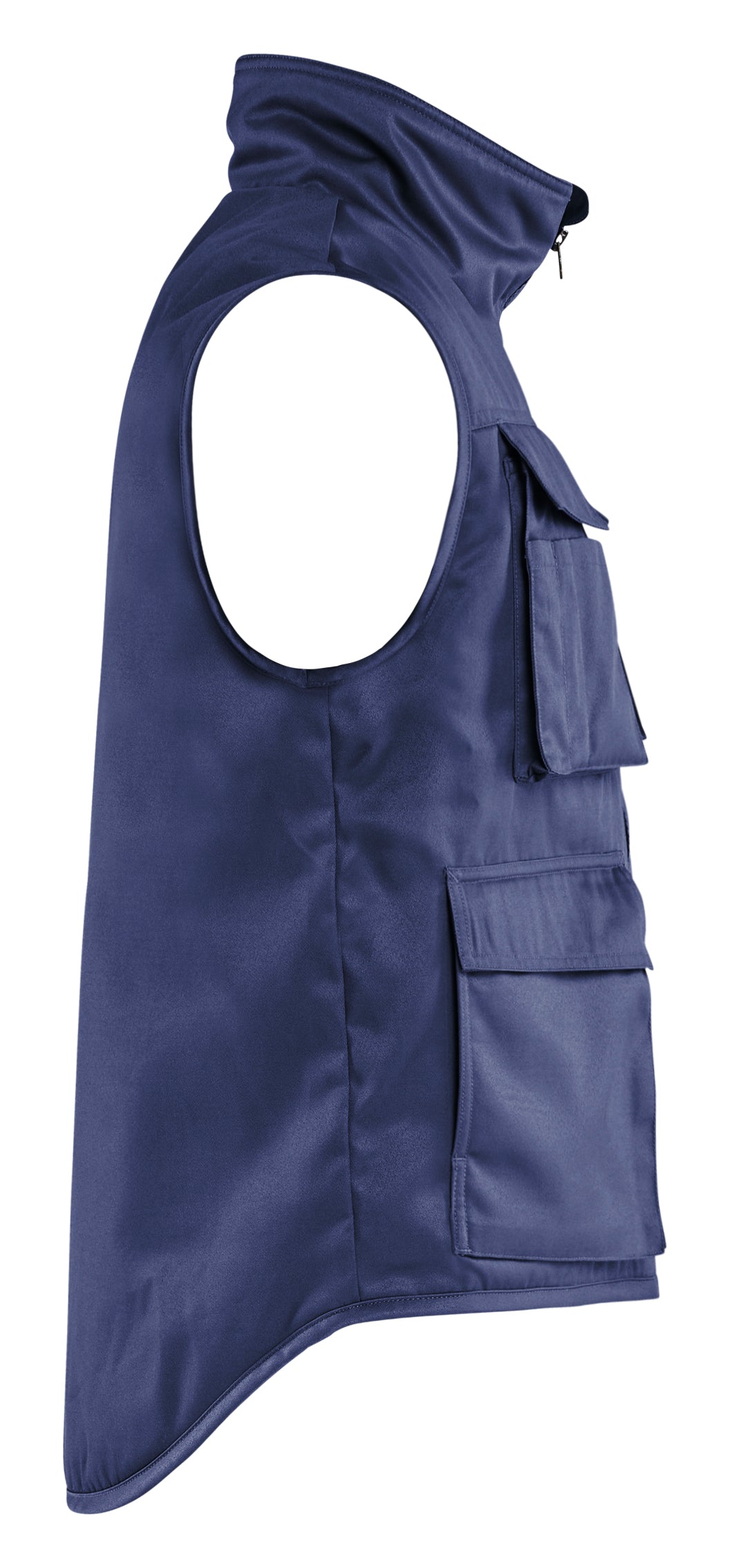 Blåkläder 3801 Vinter vest detalje til broderi
