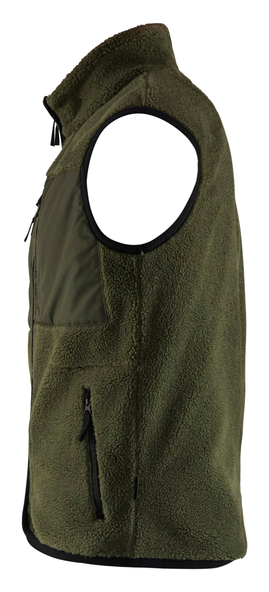 Blåkläder 3820 Fiberpels Vest produktfoto med tryk
