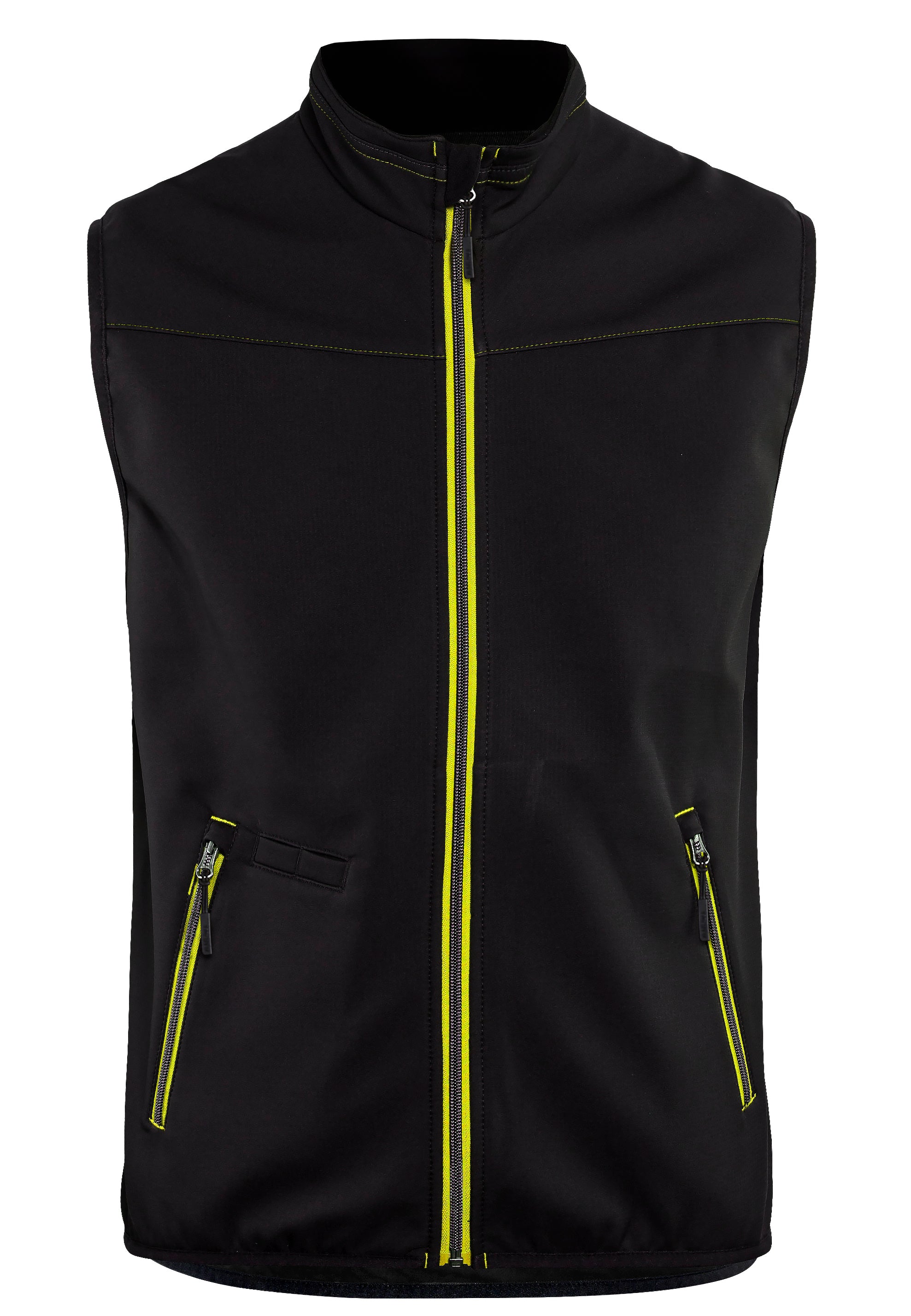 Blåkläder 3850 Softshell Vest produktbillede med tryk