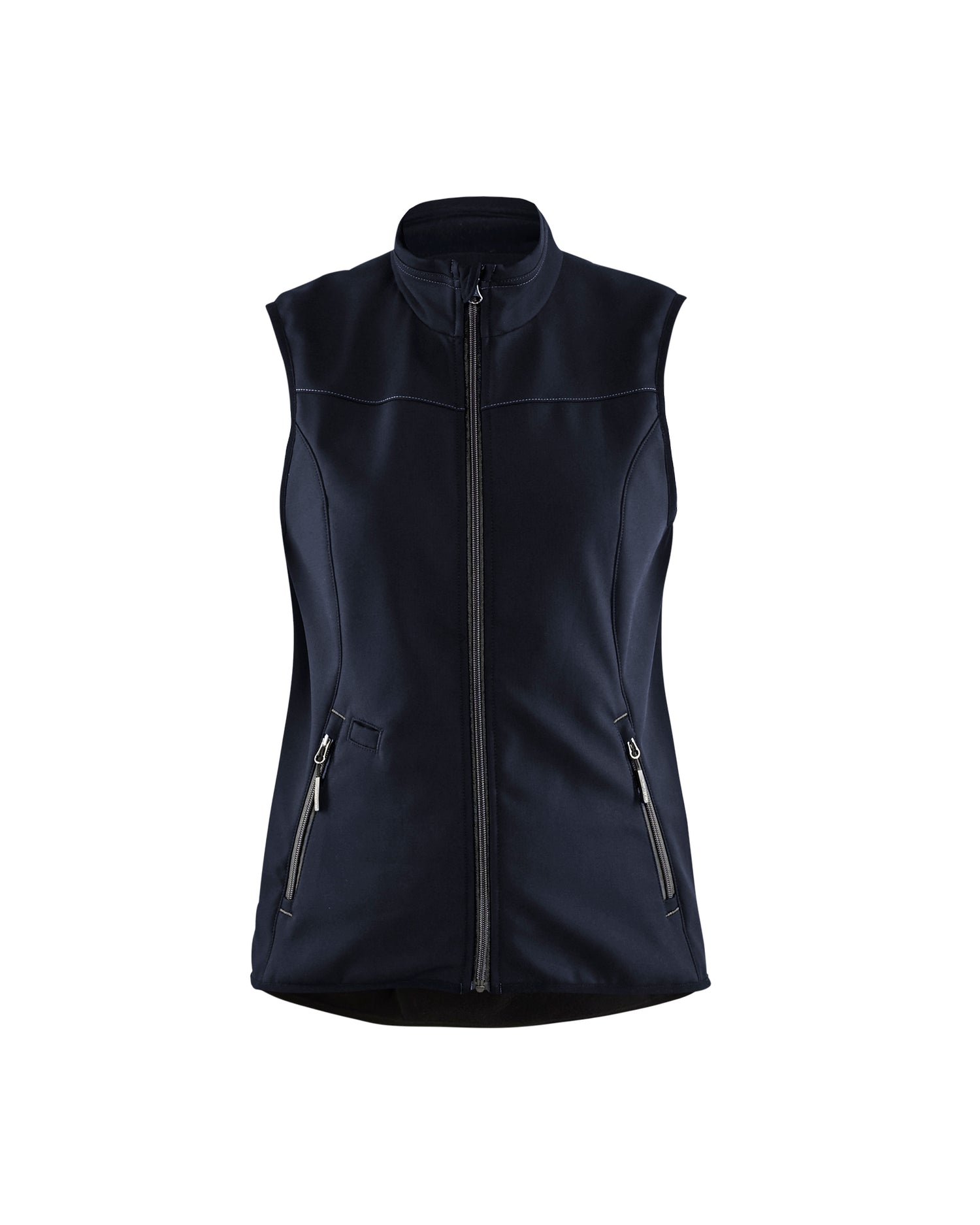 Blåkläder 3851 Dame Softshell Vest, Mørk Marineblå/Sort