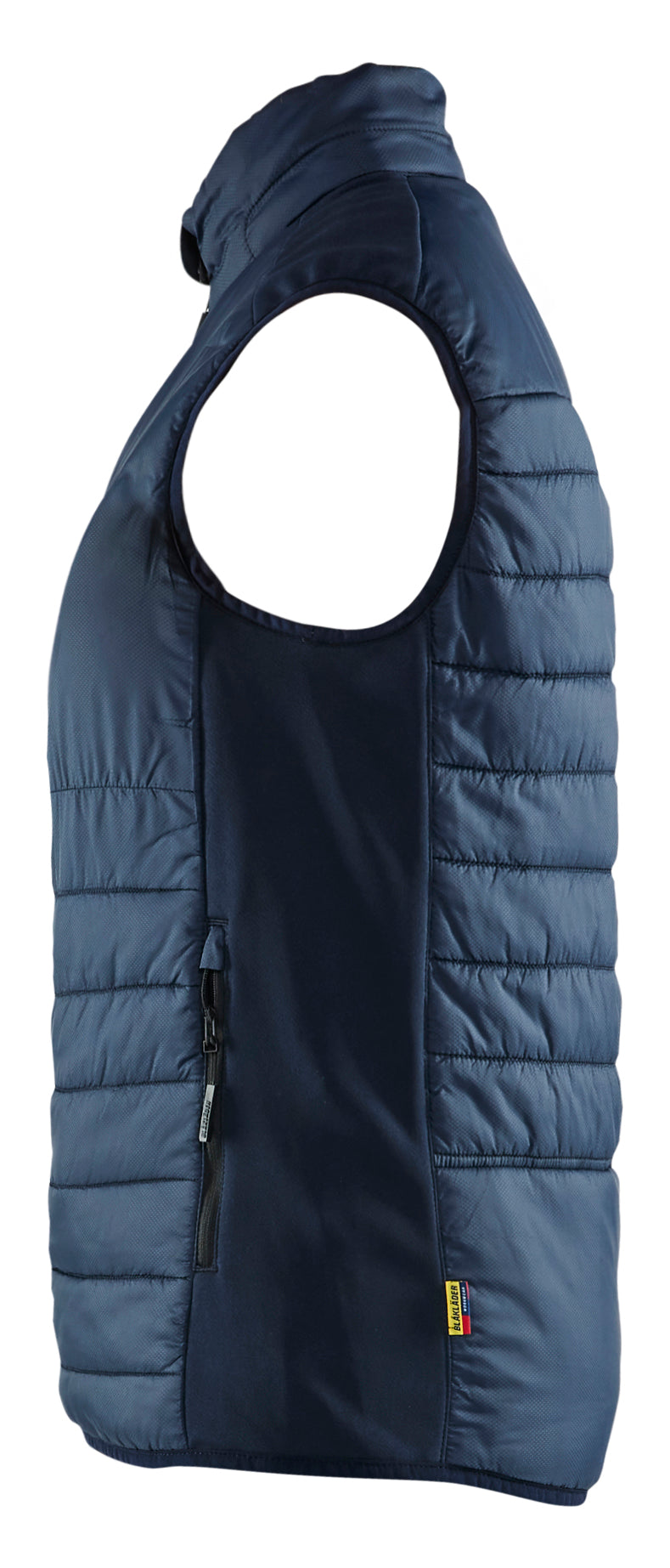 Blåkläder 3864 Dame Vest Foret produktfoto med tryk