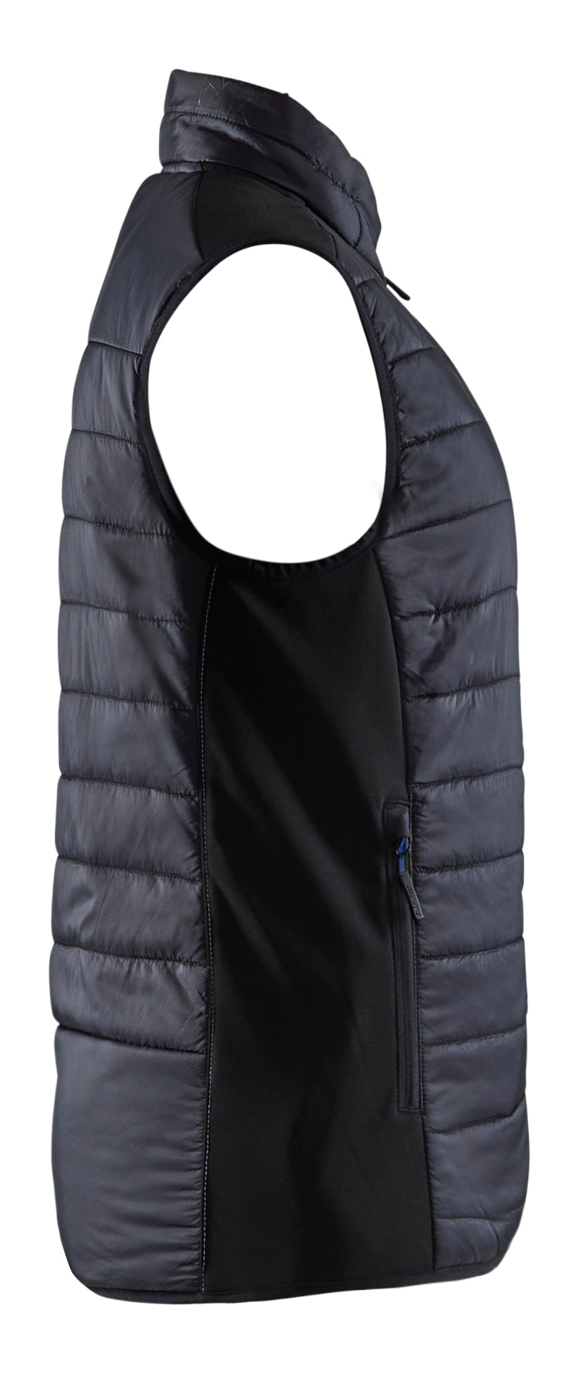 Blåkläder 3864 Dame Vest Foret nærbillede til broderi