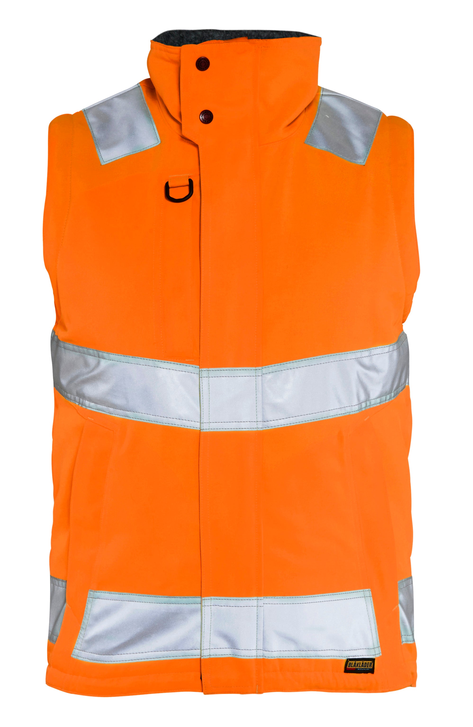 Blåkläder 3870 High Vis Vintervest materiale med firmalogo