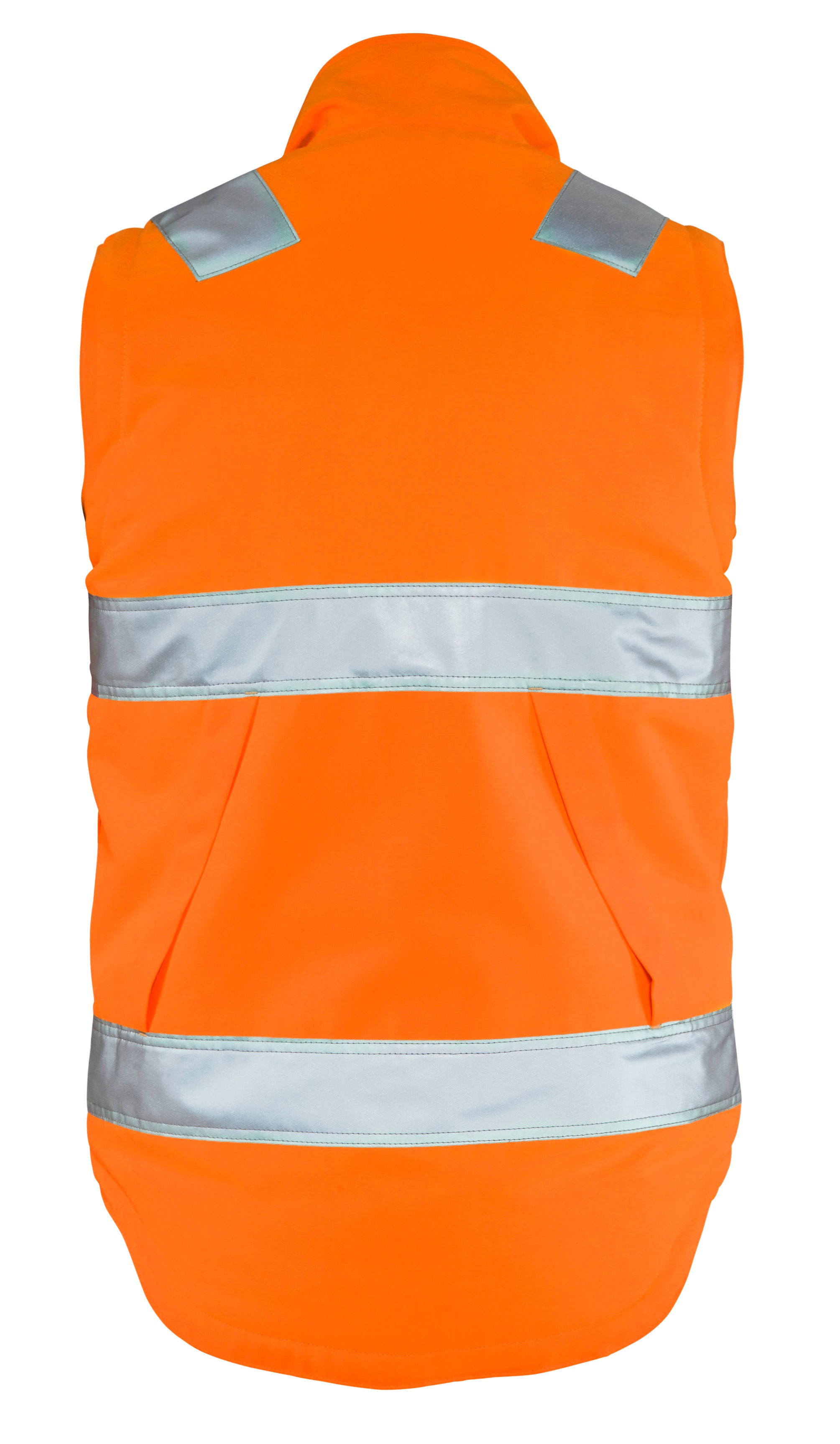 Blåkläder 3870 High Vis Vintervest nærbillede med logo