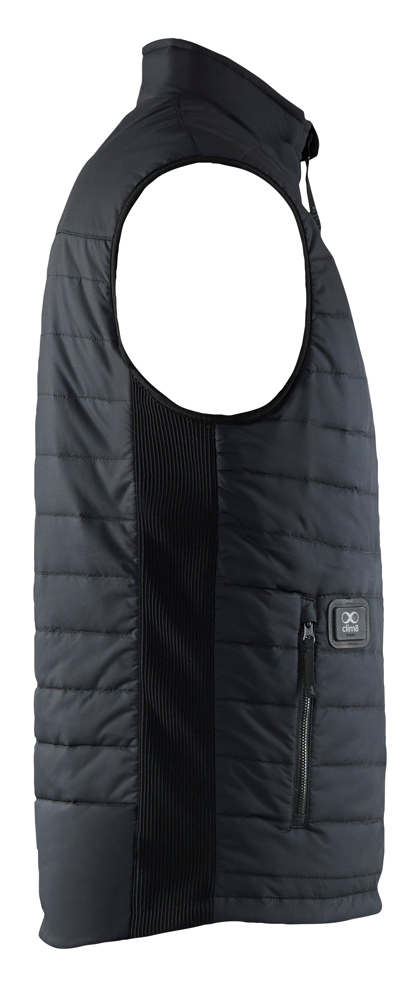Blåkläder 3880 Selvopvarmende vest detalje til broderi