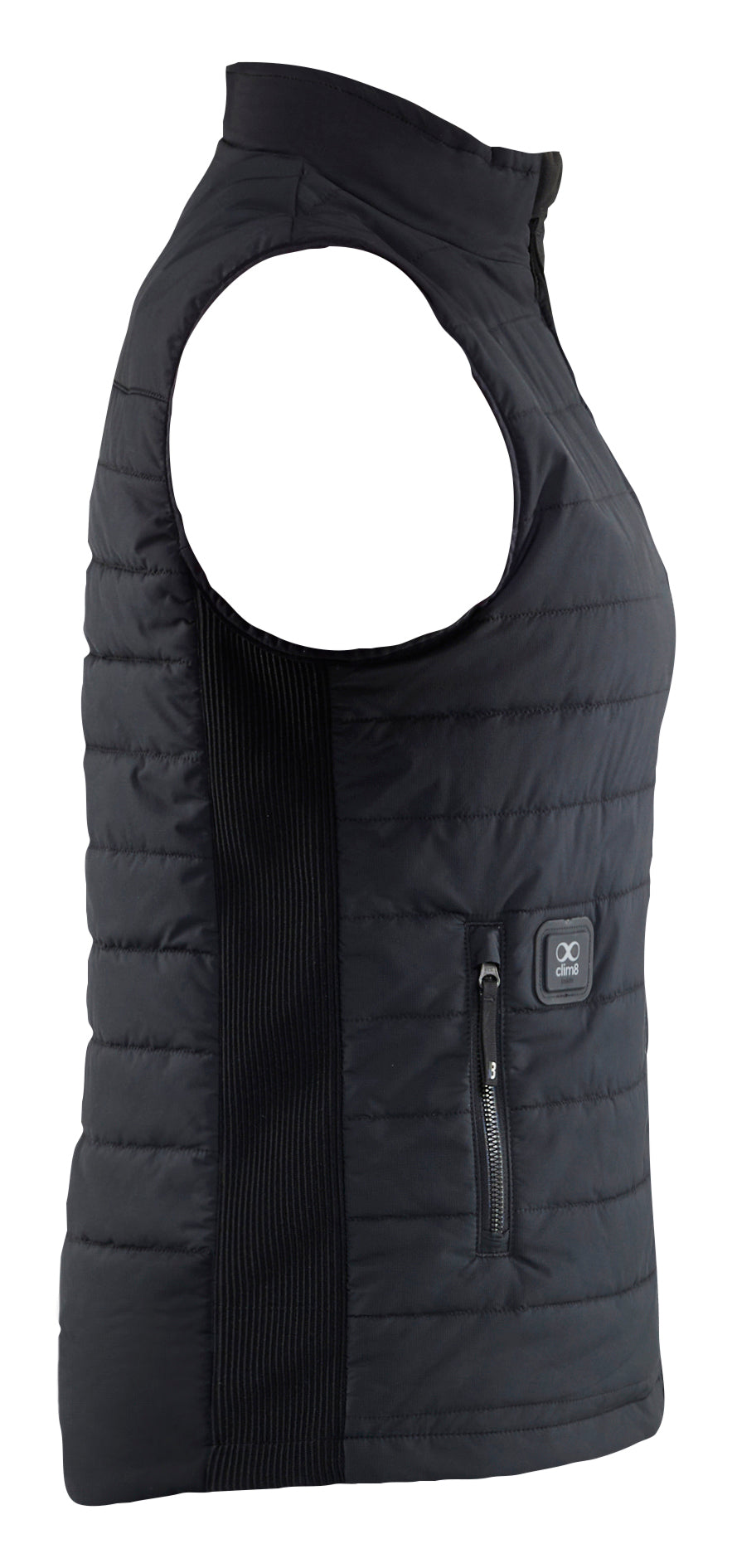 Blåkläder 3881 Dame selvopvarmende vest detalje til broderi