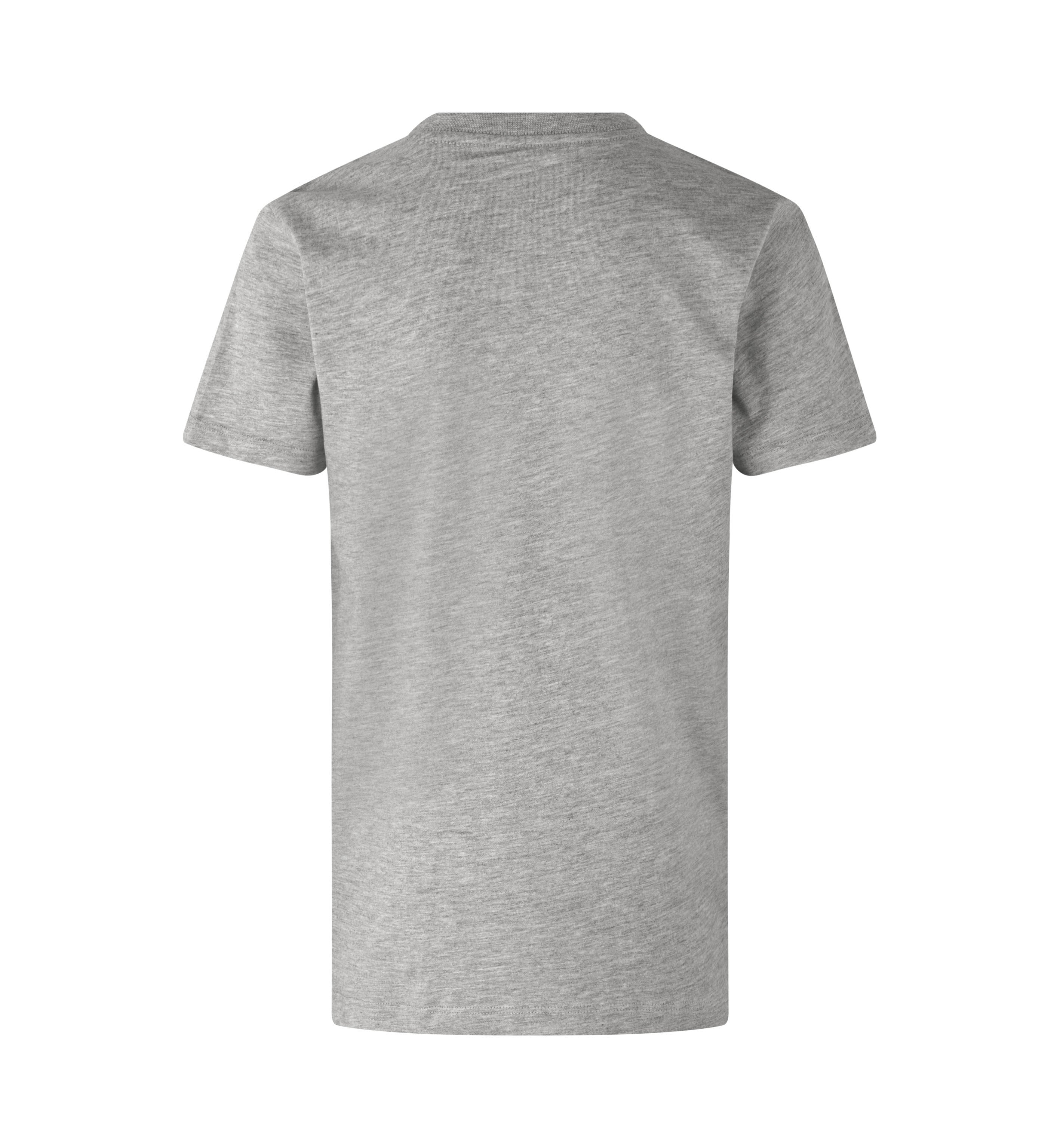 ID 40552 Økologisk T-shirt | børn nærbillede med logo