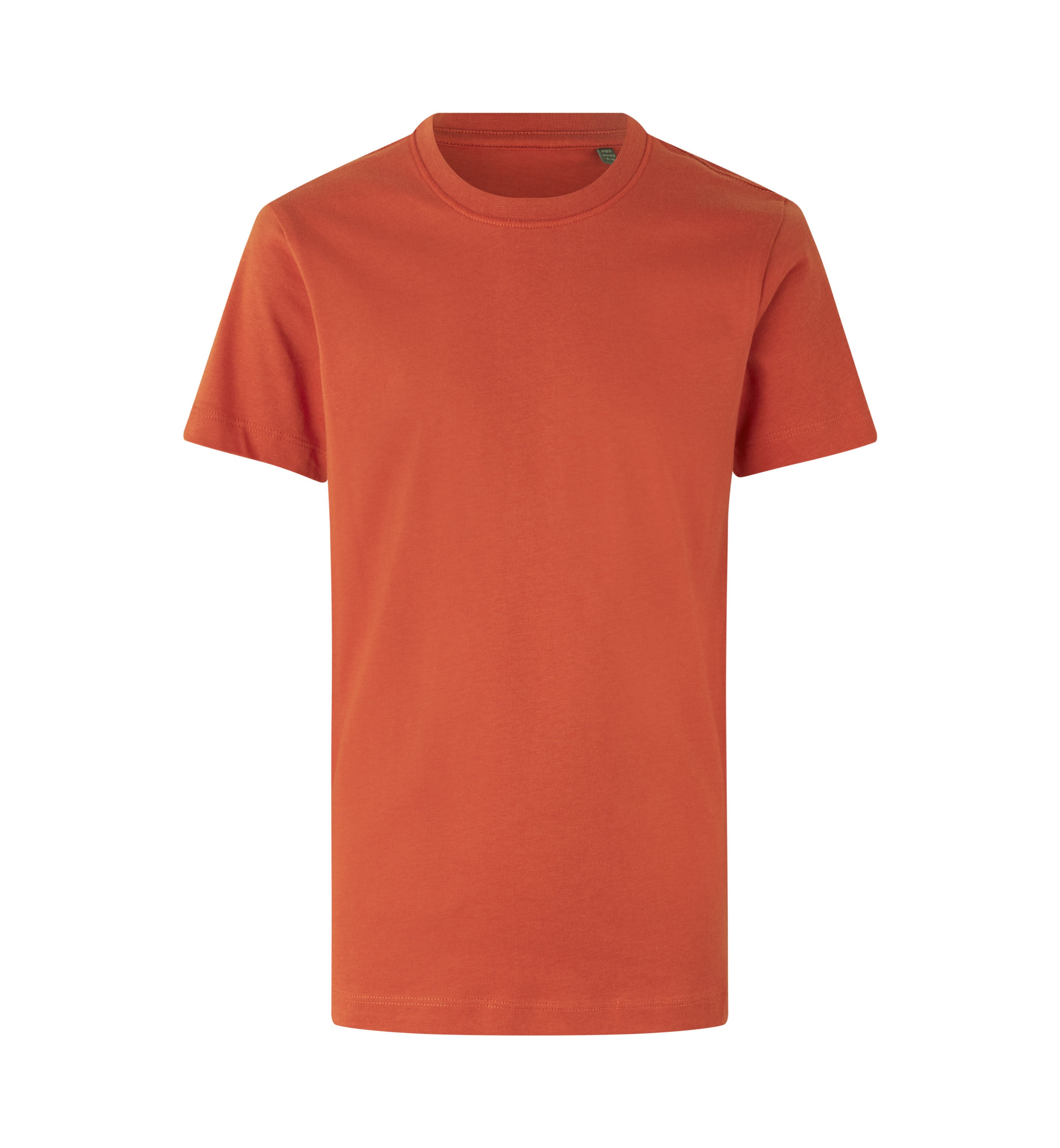 ID 40552 Økologisk T-shirt | børn detalje med firmalogo