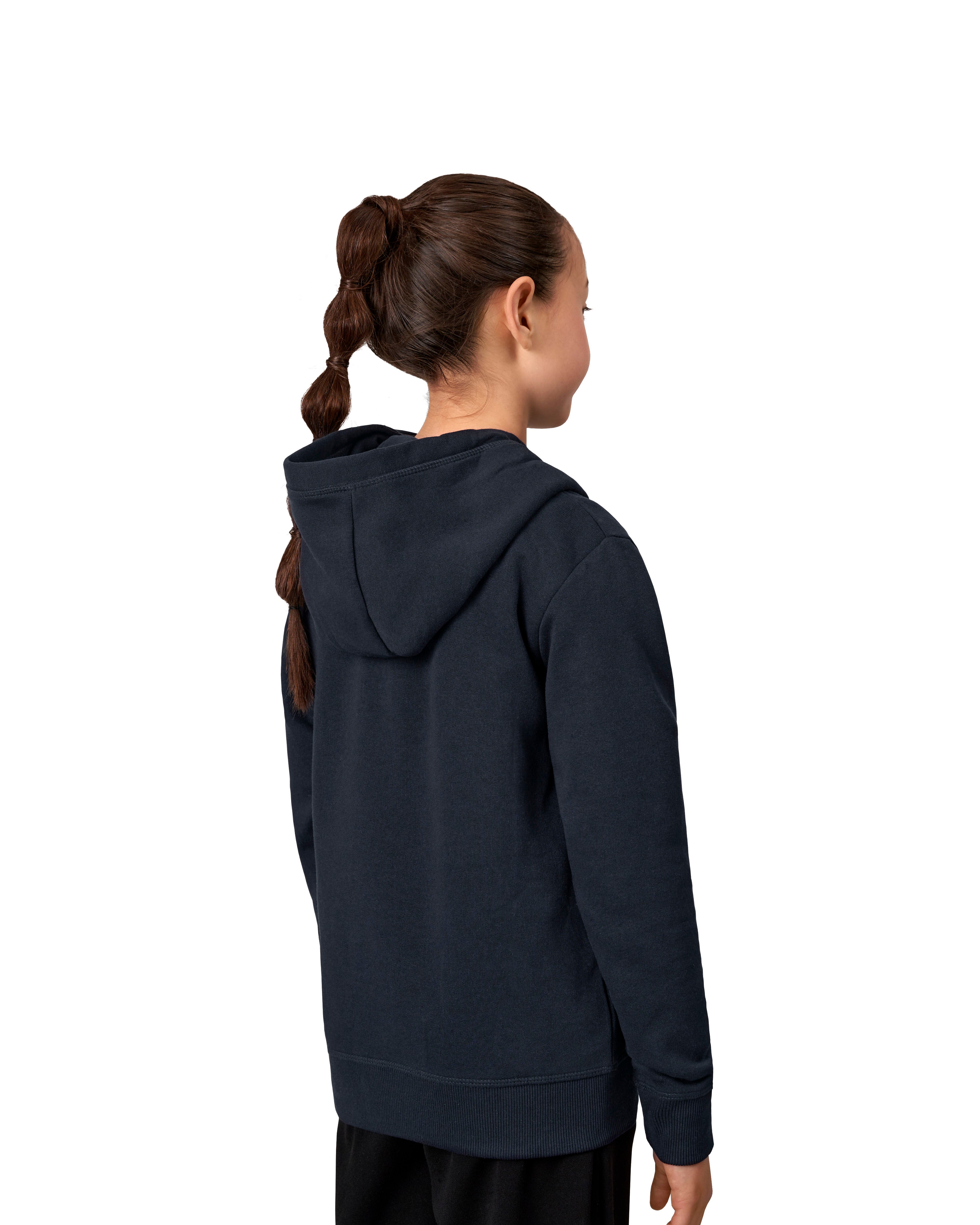 ID 40636 CORE hoodie | børn detalje med logo