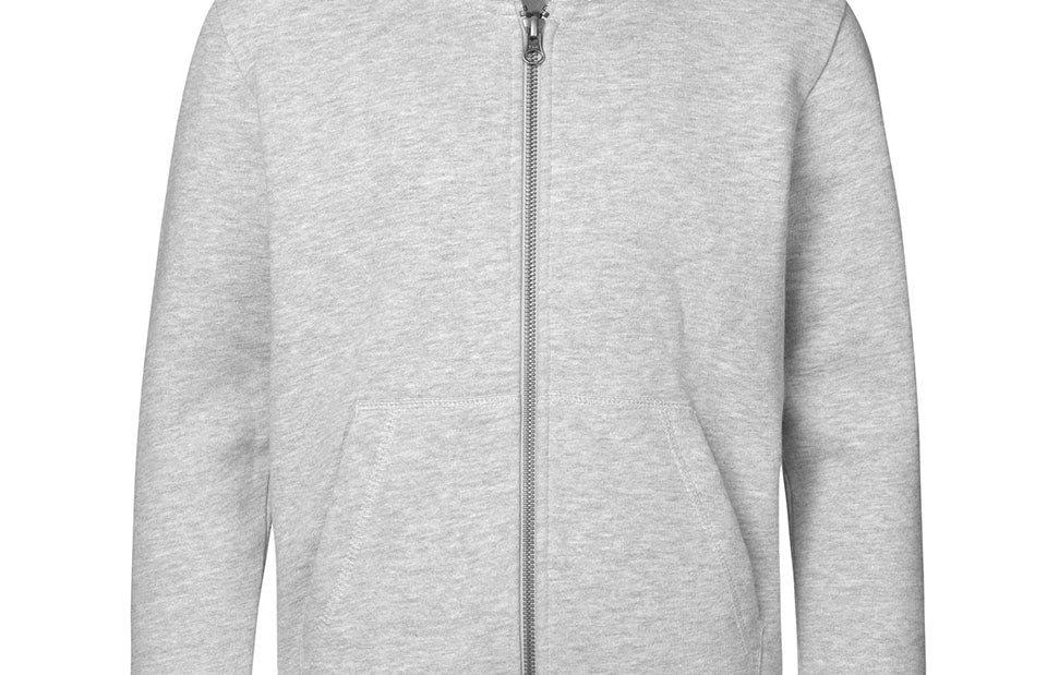 ID 40638 CORE zip hoodie | børn detalje til broderi