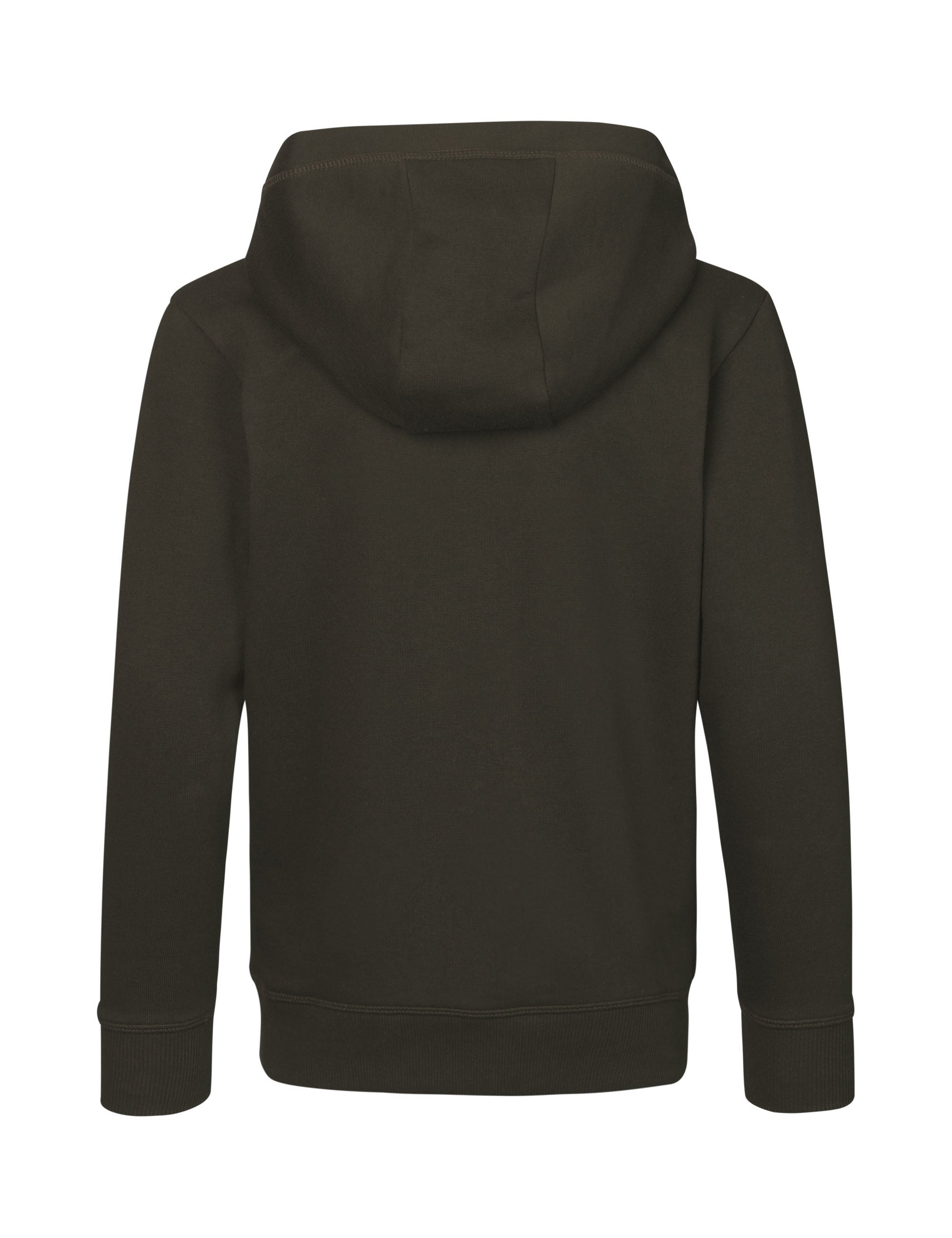 ID 40638 CORE zip hoodie | børn nærbillede med logo