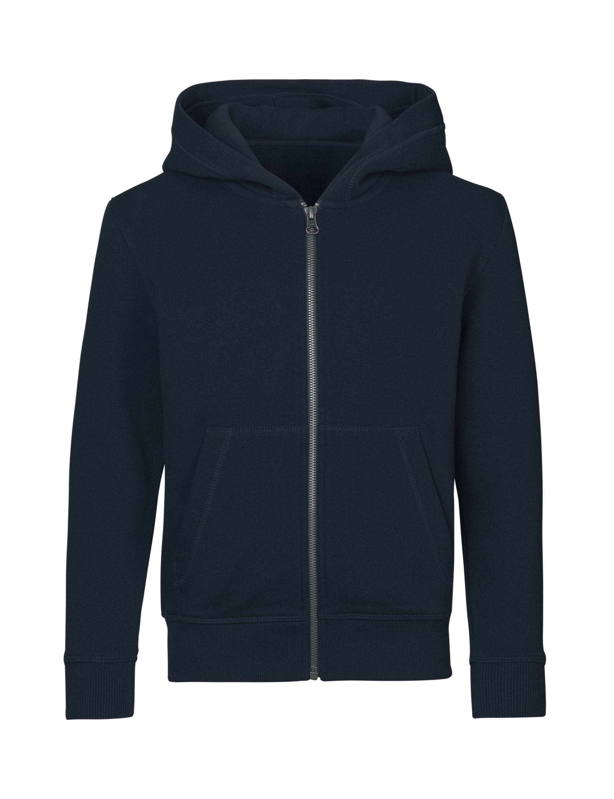 ID 40638 CORE zip hoodie | børn nærbillede med tryk