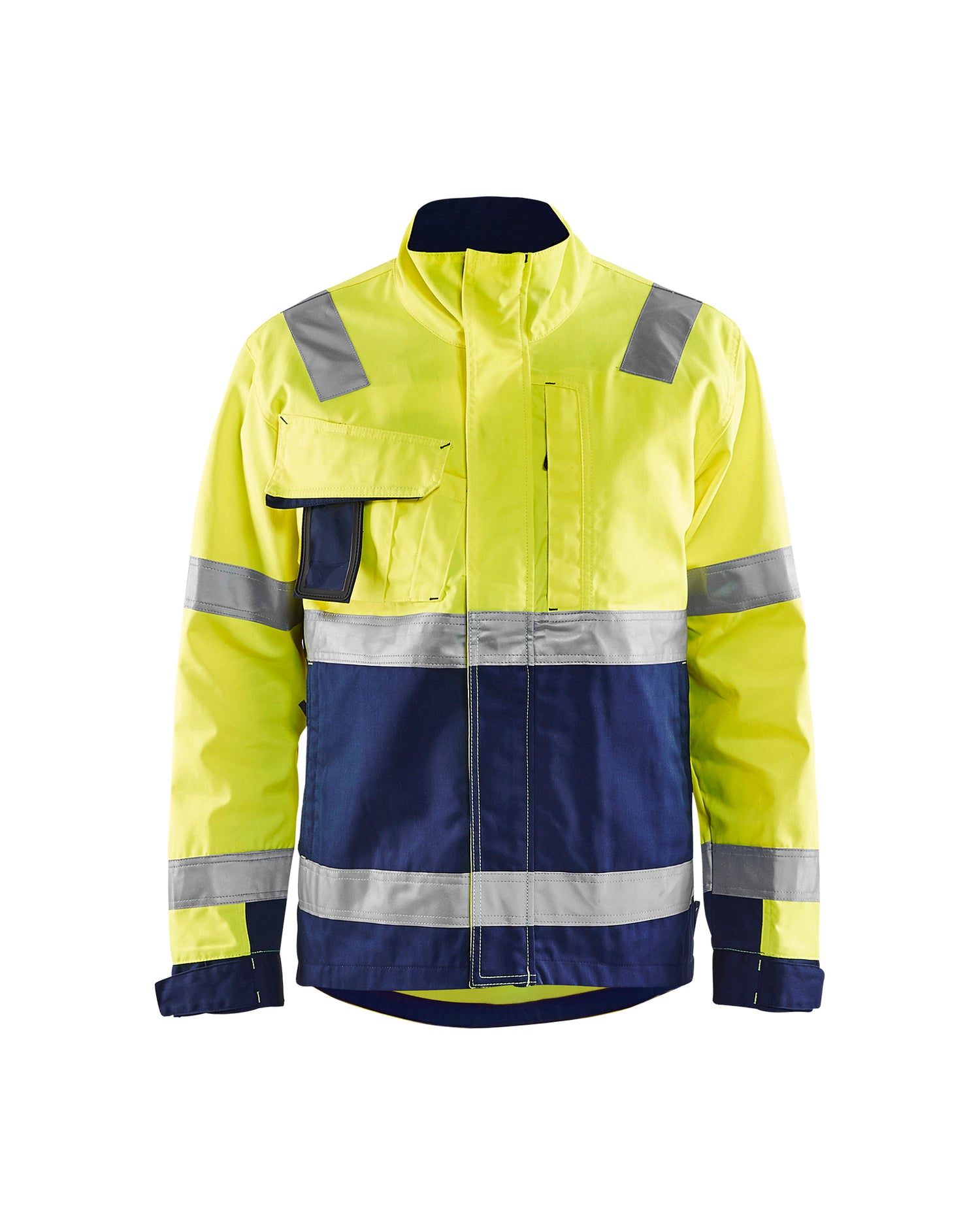 Blåkläder 4064 High Vis Arbejdsjakke, High Vis Gul/Marineblå