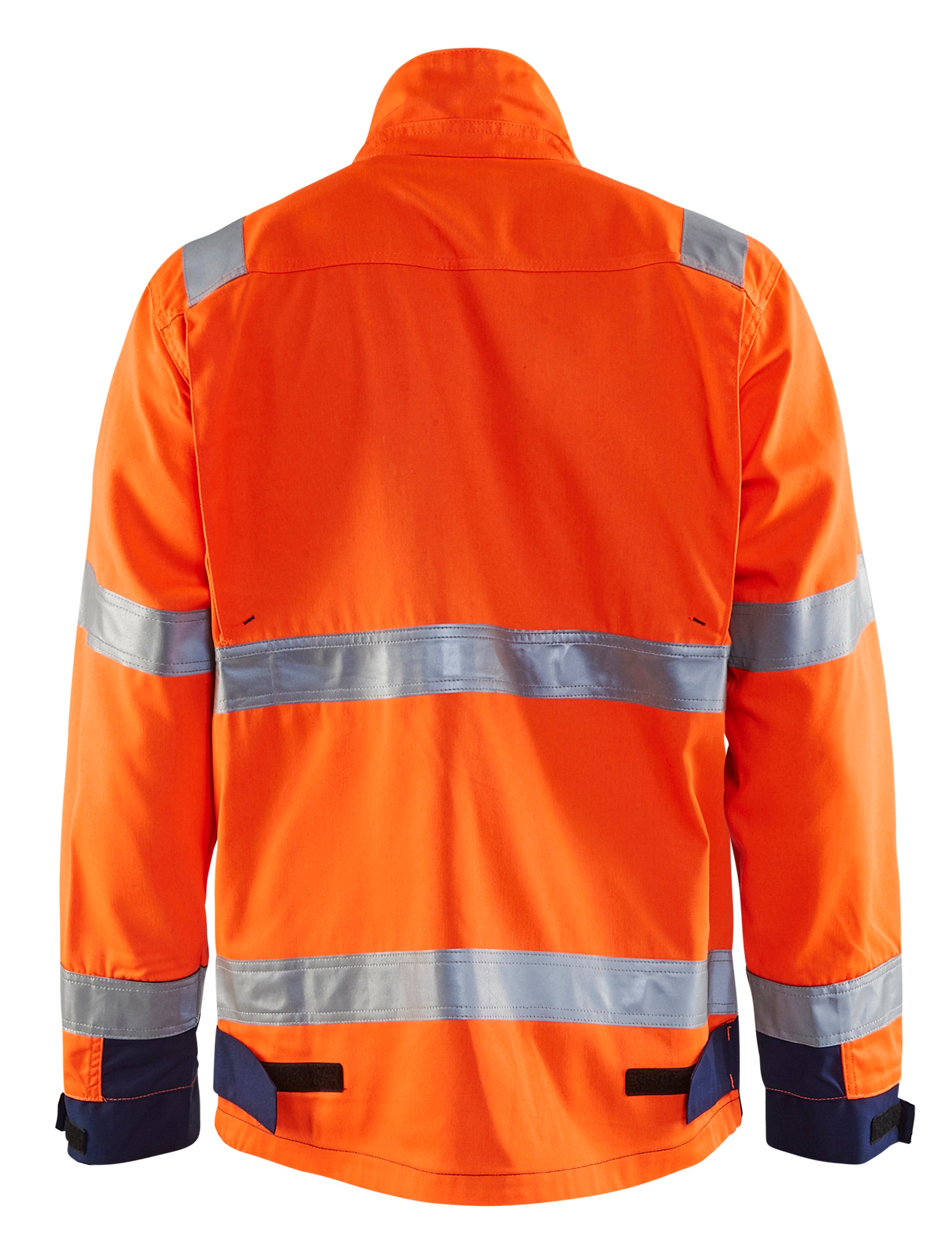 Blåkläder 4064 High Vis Arbejdsjakke materiale med logo