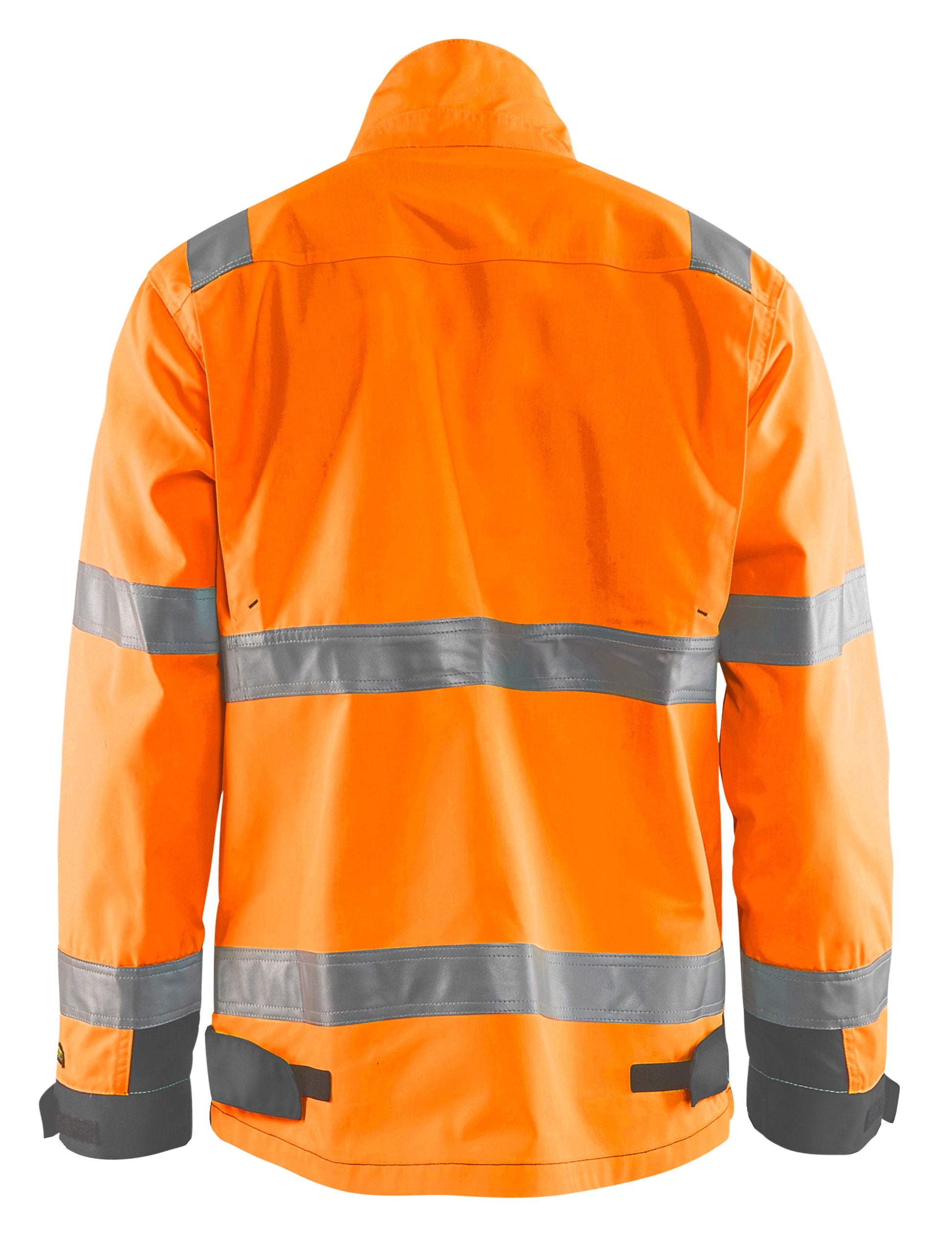 Blåkläder 4064 High Vis Arbejdsjakke detalje med logo