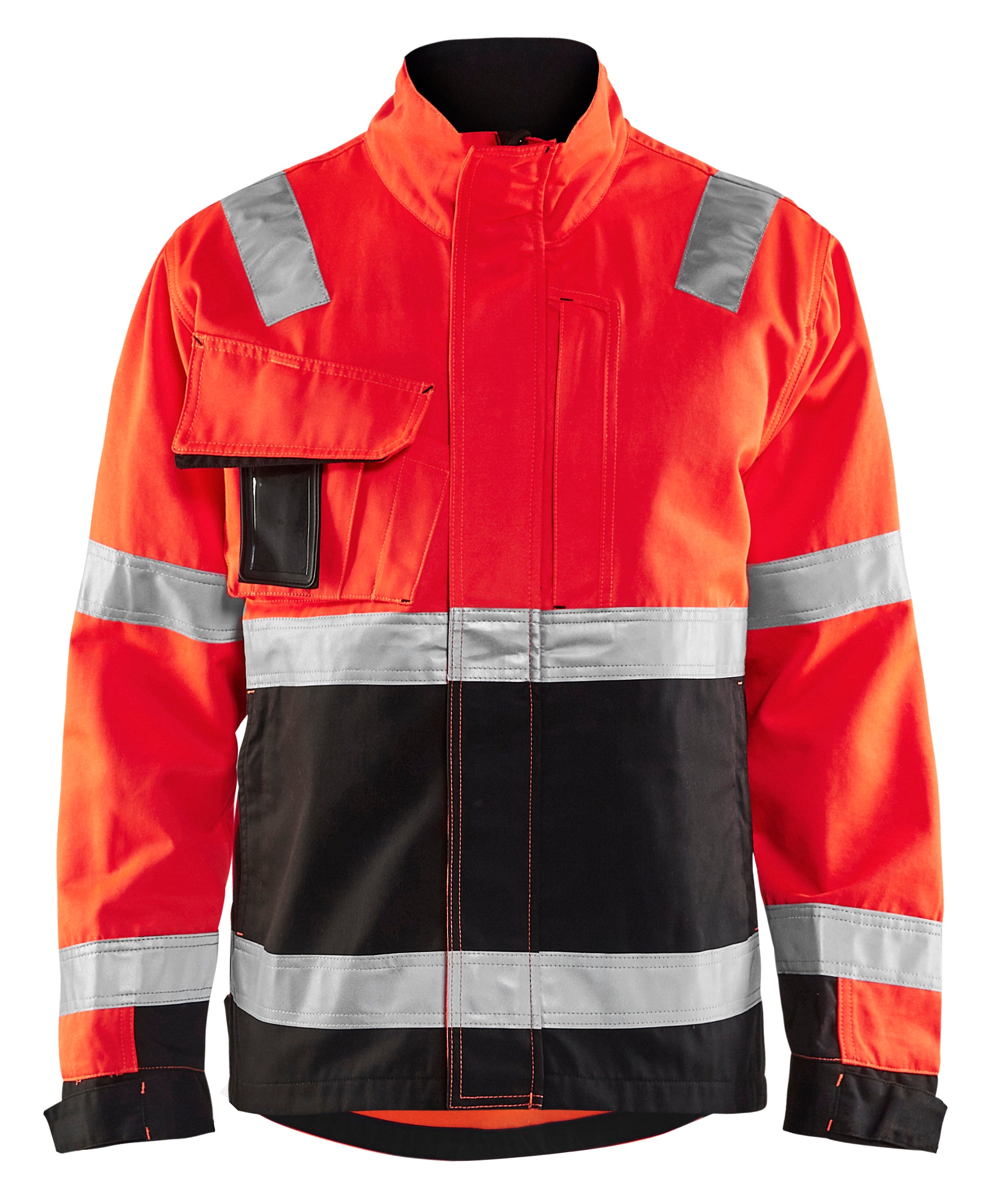 Blåkläder 4064 High Vis Arbejdsjakke produktbillede med firmalogo