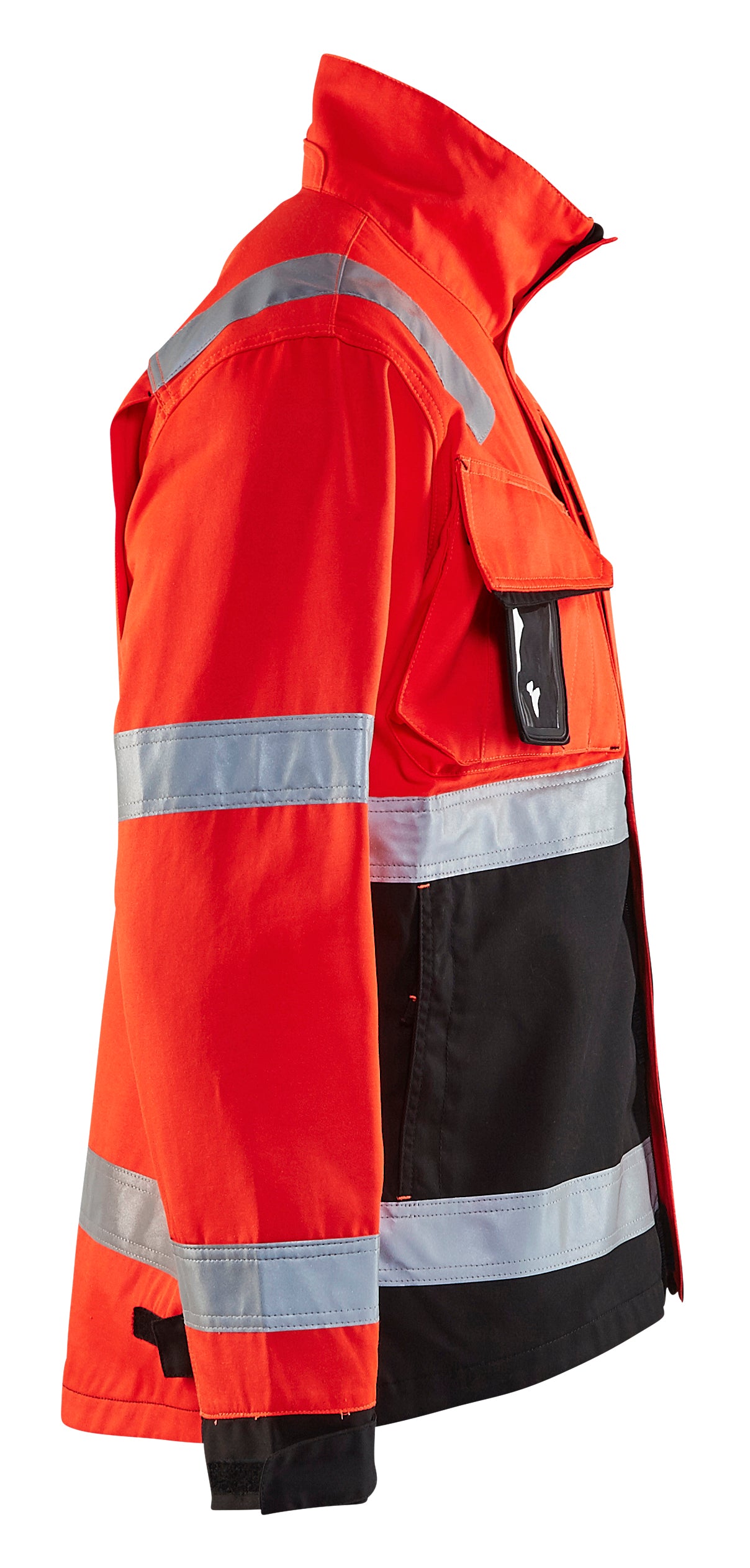 Blåkläder 4064 High Vis Arbejdsjakke materiale til broderi