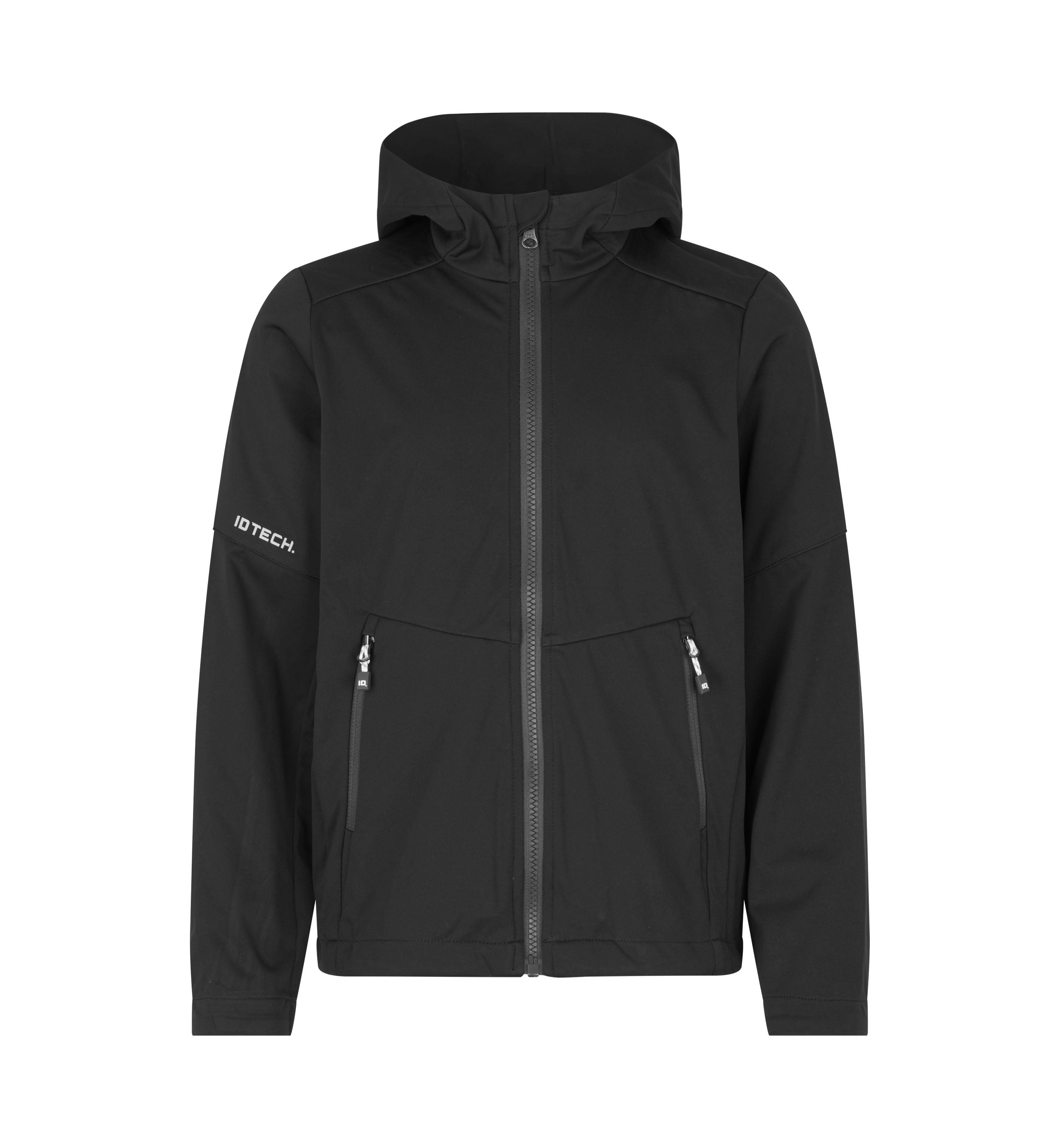 ID 40836 Softshell jakke | letvægt | børn materiale med firmalogo