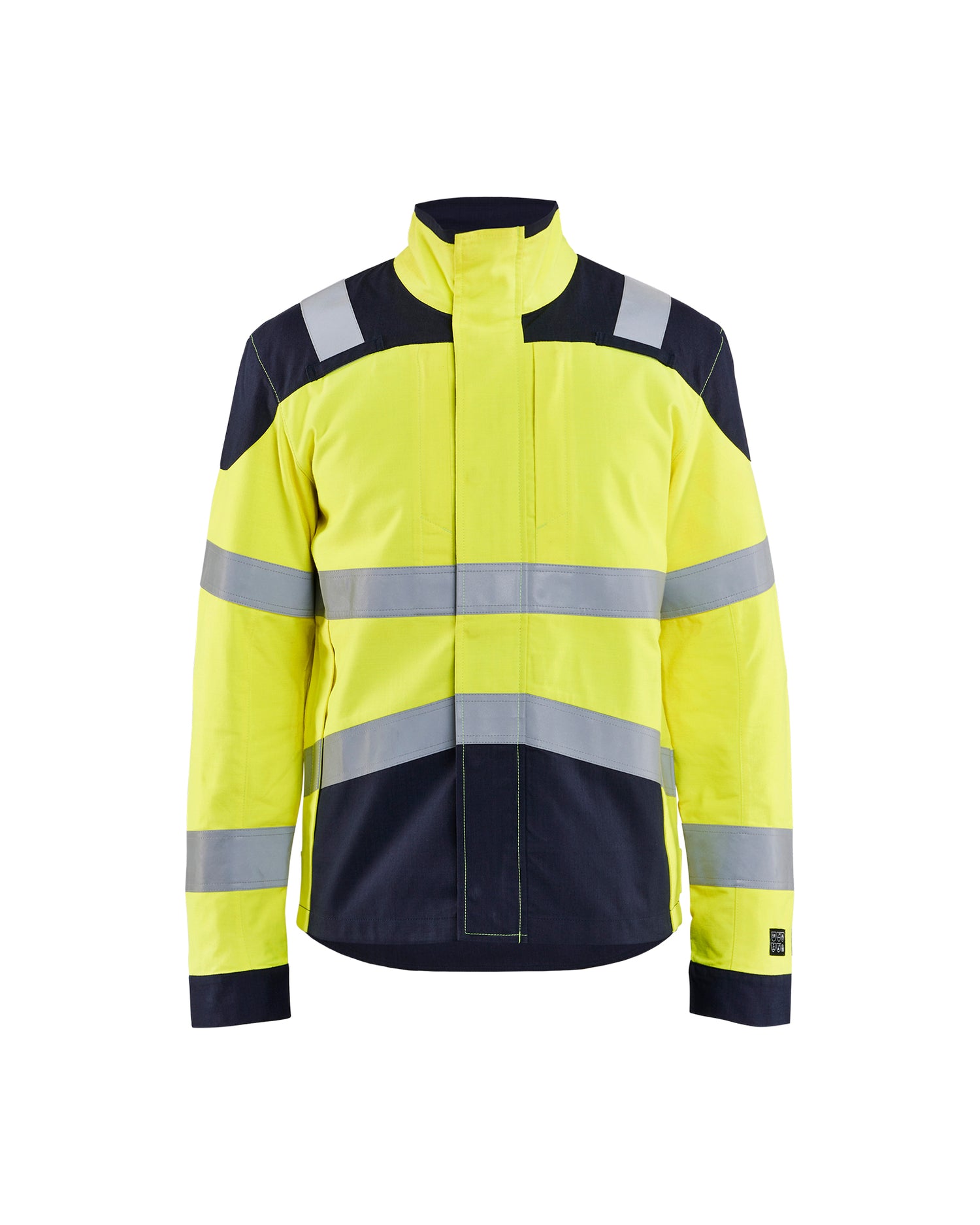 Blåkläder 4089 Multinorm Jakke Inherent, High Vis Gul/Marineblå