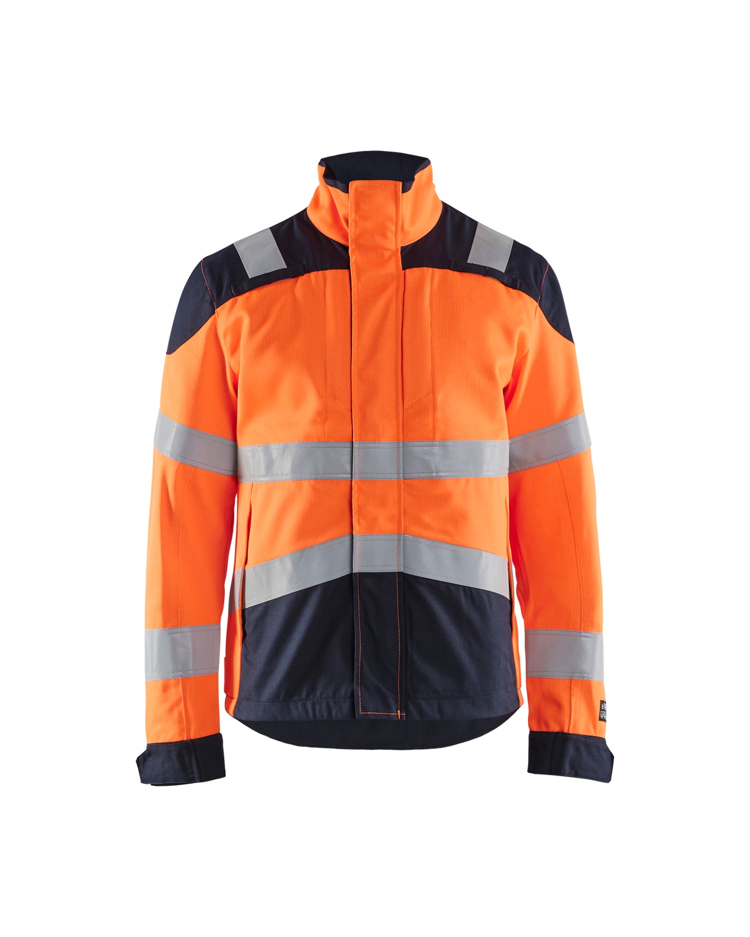 Blåkläder 4089 Multinorm Jakke Inherent, High Vis Orange/Marineblå