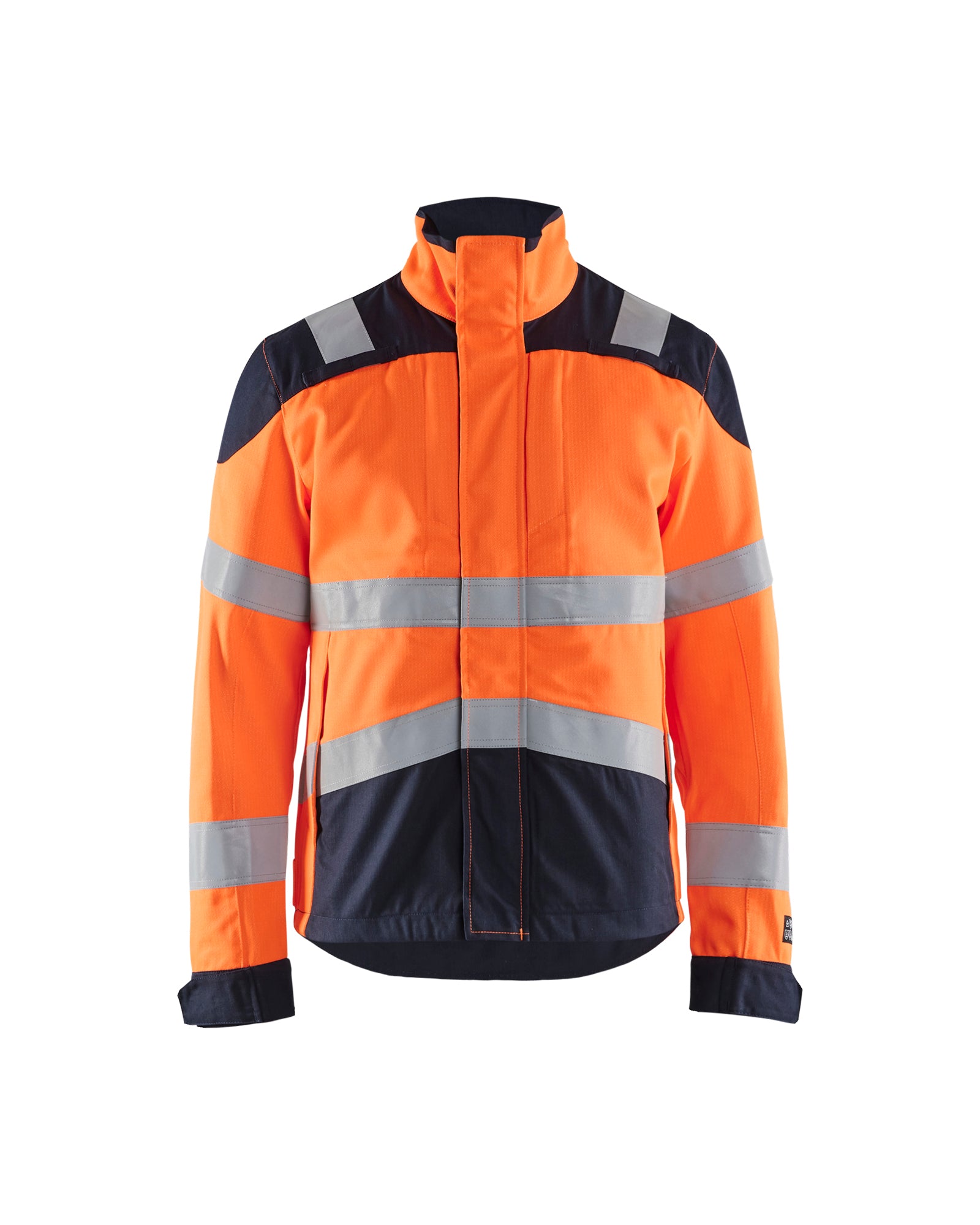 Blåkläder 4089 Multinorm Jakke Inherent, High Vis Orange/Marineblå