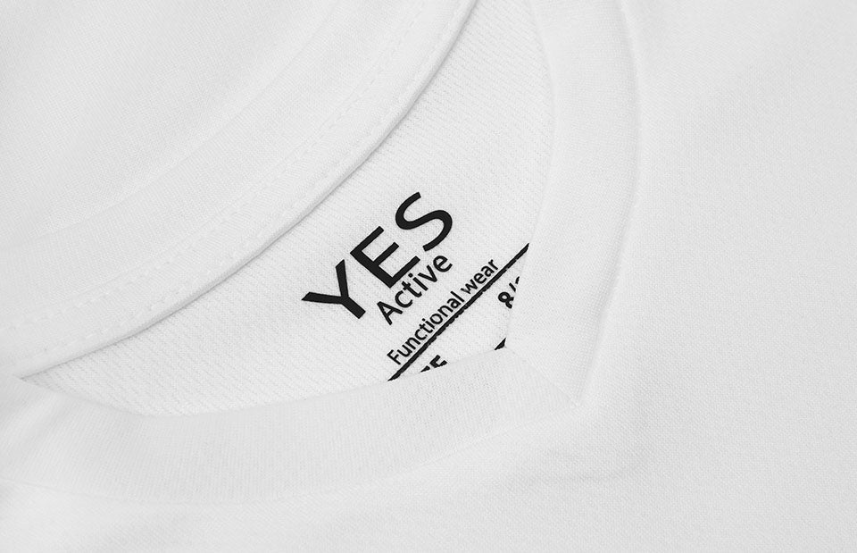 ID 42030 YES Active T-shirt | børn detalje til broderi