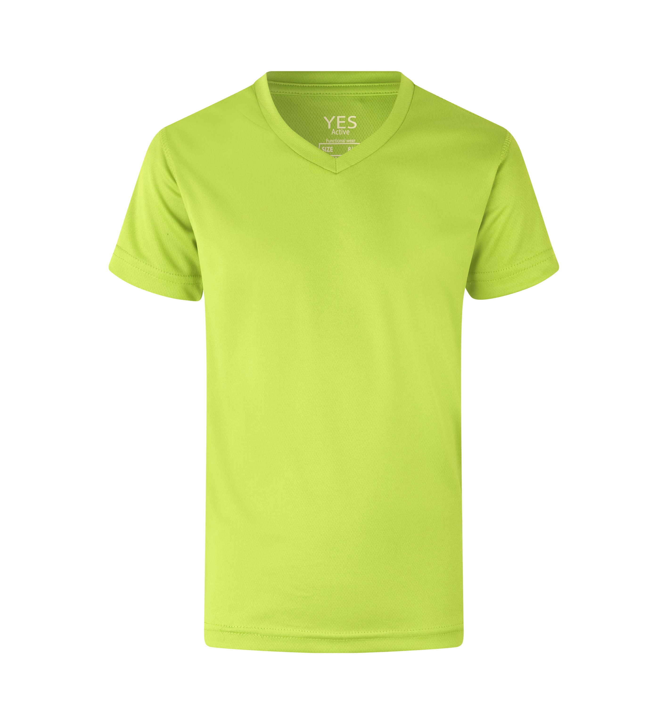 ID 42030 YES Active T-shirt | børn produktbillede til broderi