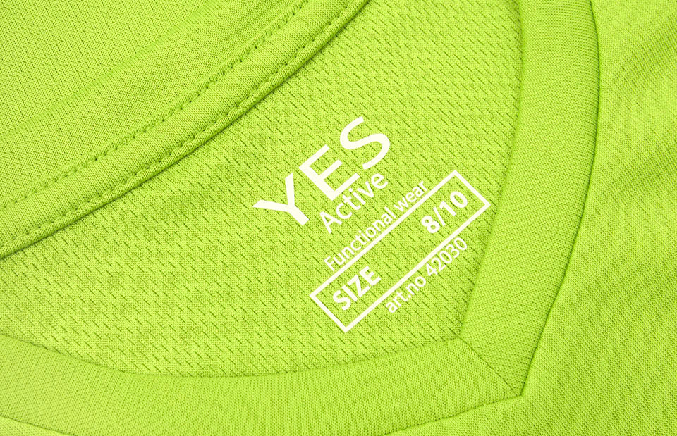 ID 42030 YES Active T-shirt | børn materiale med tryk