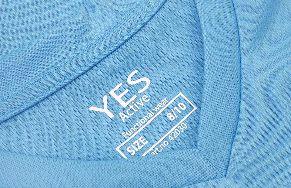 ID 42030 YES Active T-shirt | børn materiale med firmalogo