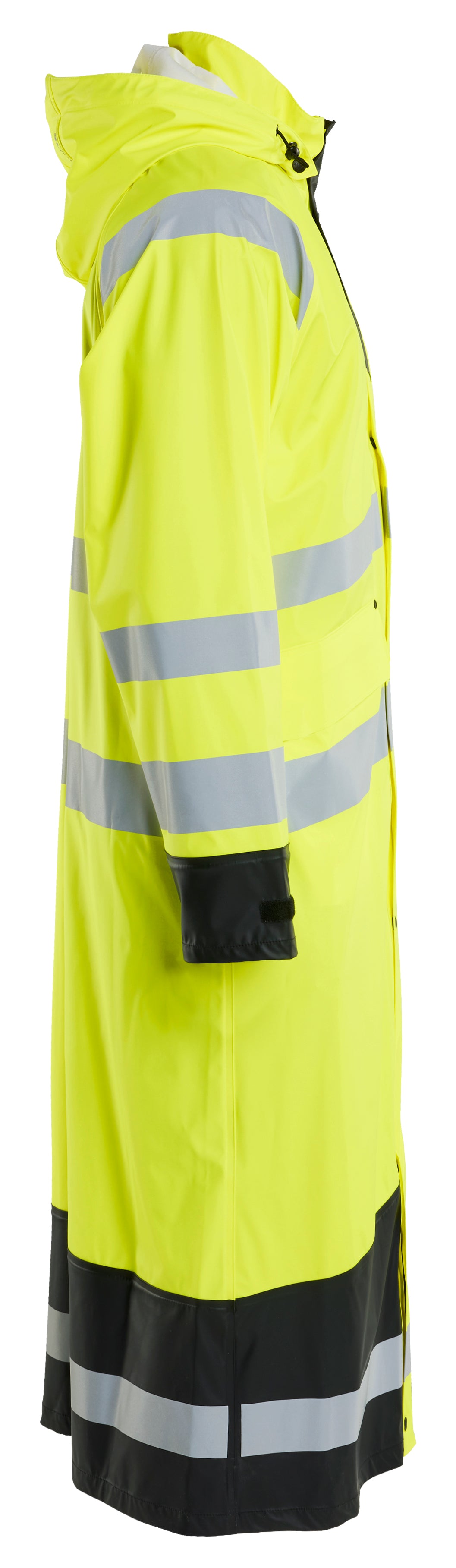Blåkläder 4325 High Vis Regnjakke Level 1 produktfoto til broderi
