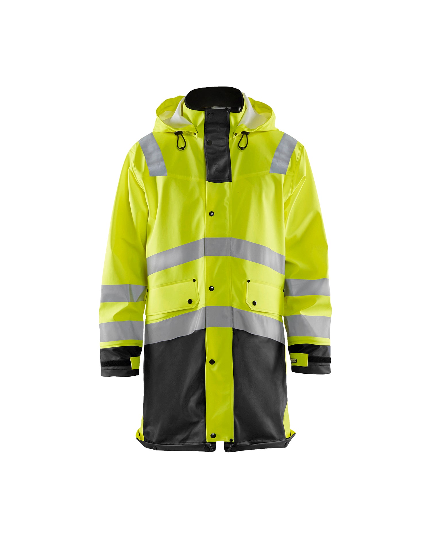 Blåkläder 4326 High Vis regnjakke Level 3, High Vis Gul/Sort