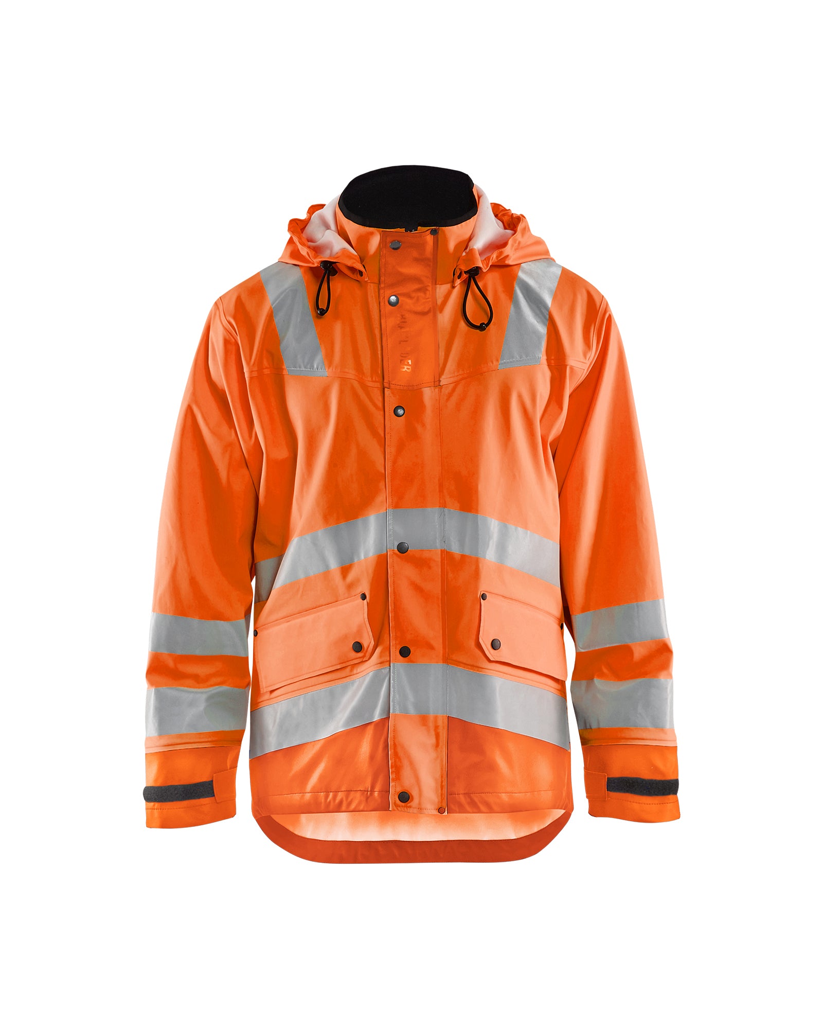 Blåkläder 4327 High Vis Regnjakke Level 3, High Vis Orange