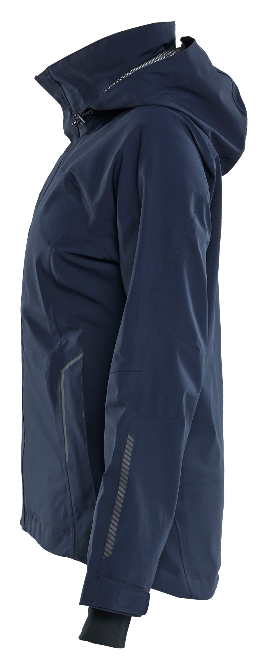 Blåkläder 4403 Dame Skaljakke 4-vejs Stretch produktbillede med tryk