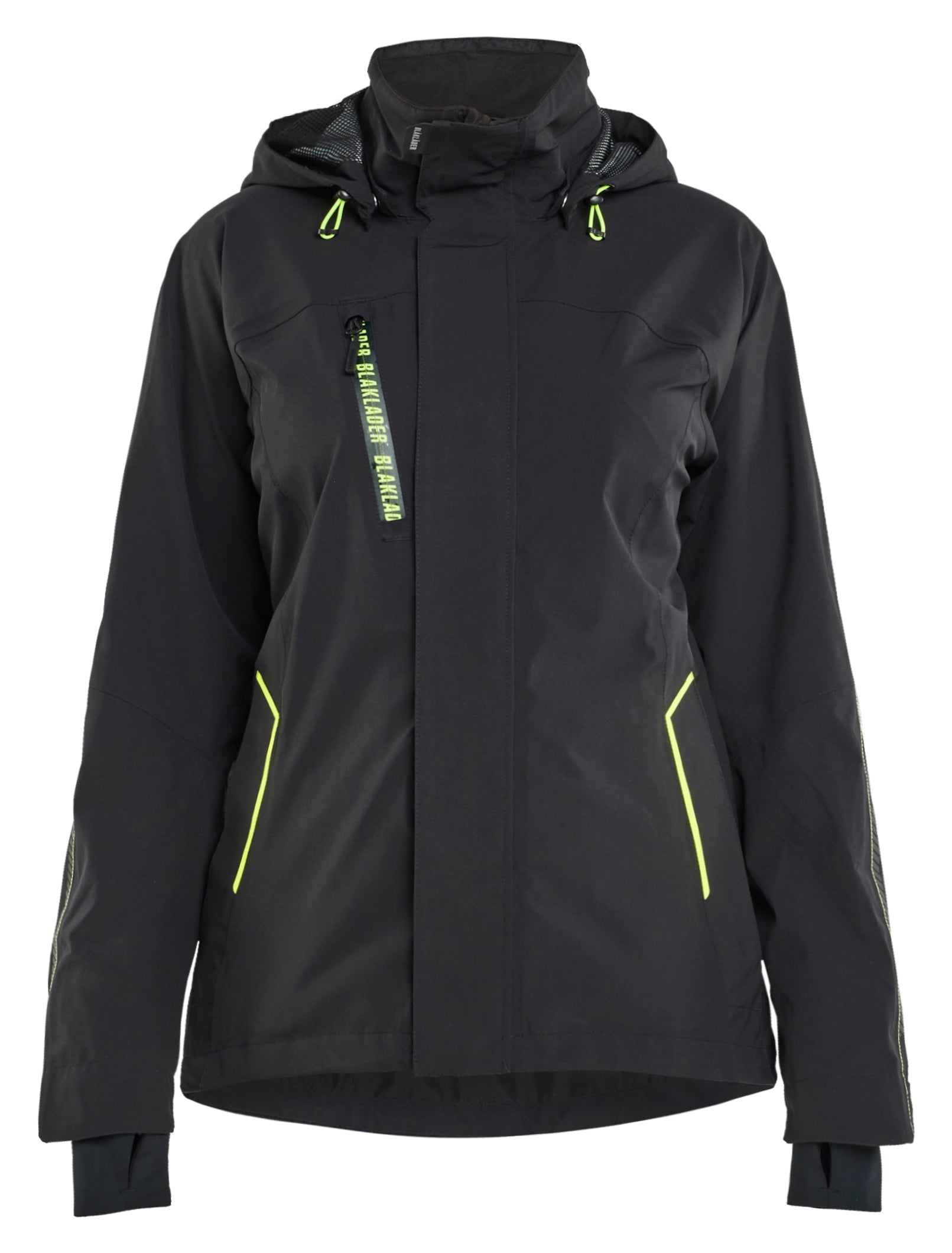 Blåkläder 4403 Dame Skaljakke 4-vejs Stretch detalje med firmalogo