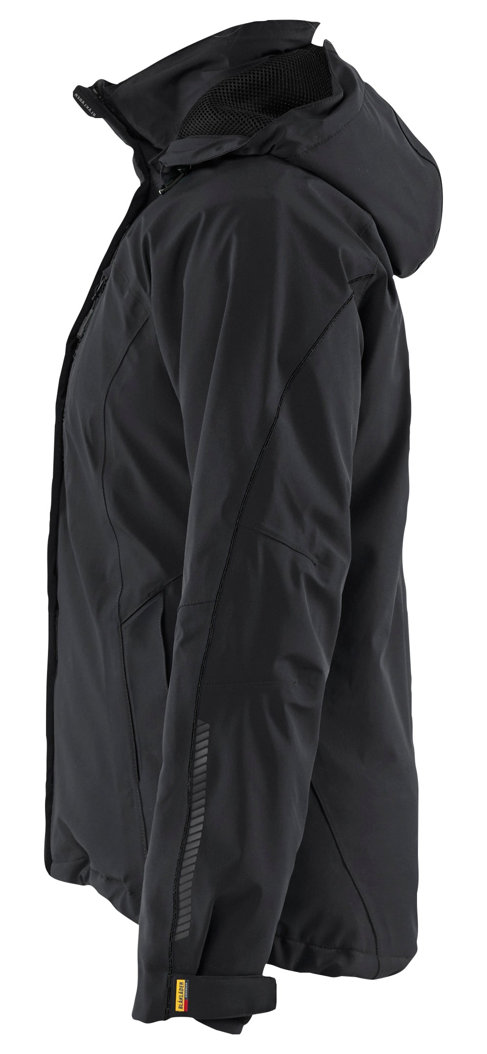Blåkläder 4408 Dame Letforet Vinterjakke 4-vejs stretch detalje med tryk
